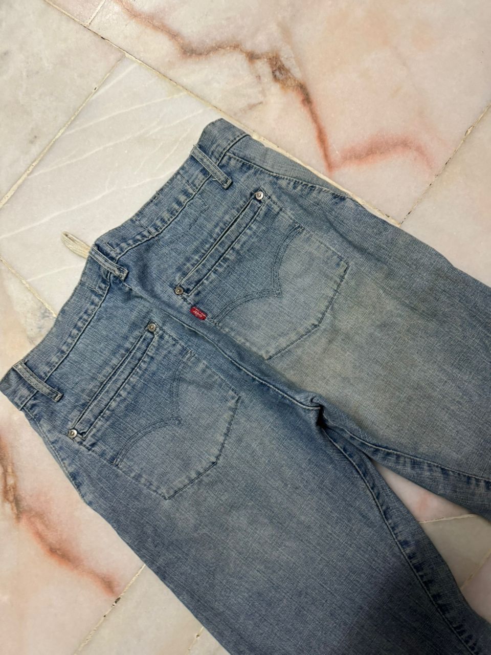 Levi's Vintage 2000s Levi’s Engineered Jeans Rusty Faded Denim Jean Size US 31 - 17 Thumbnail