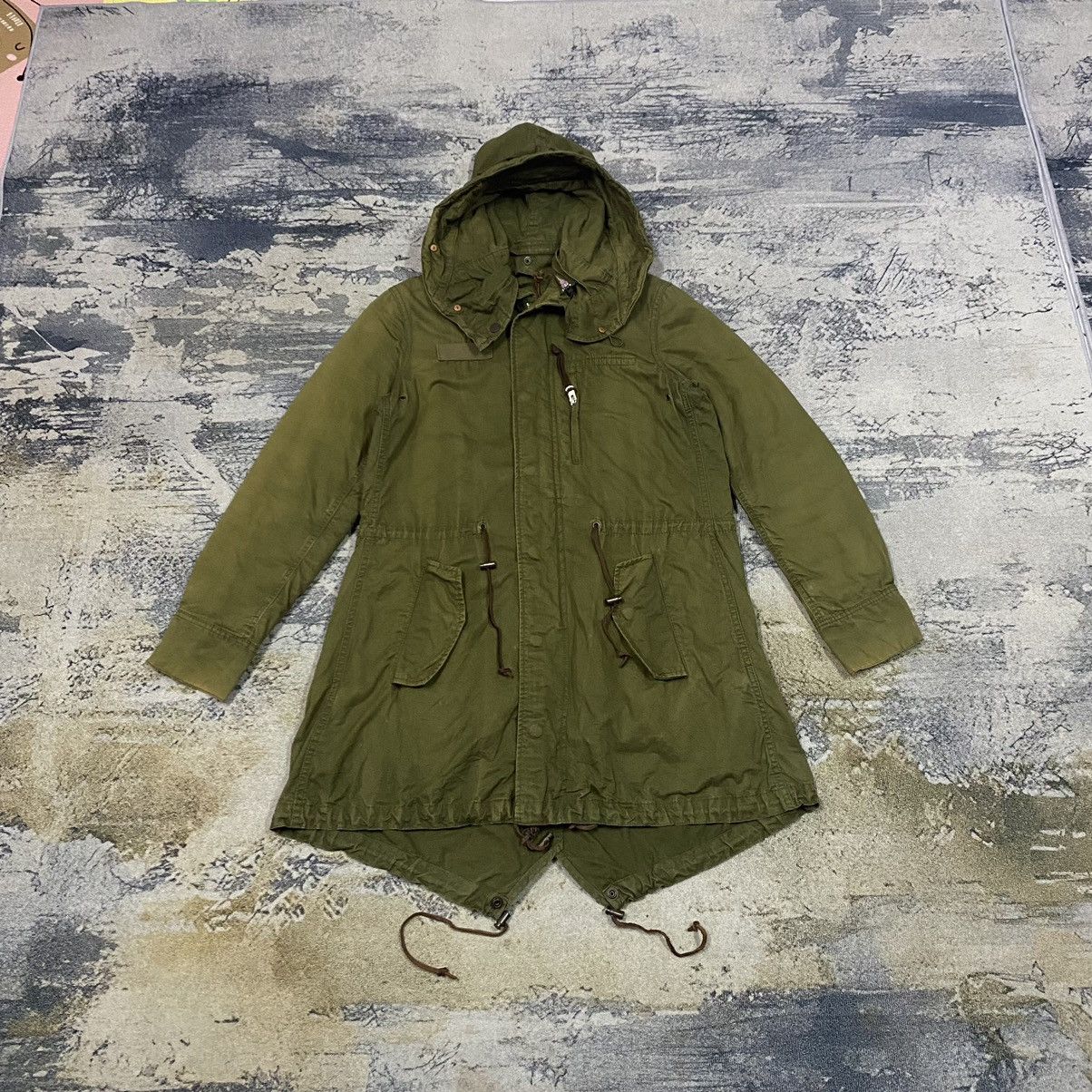 Japanese Brand × Vintage Vintage Japan Panaji Sherpa Military Parka Jacket Size L / US 10 / IT 46 - 1 Thumbnail