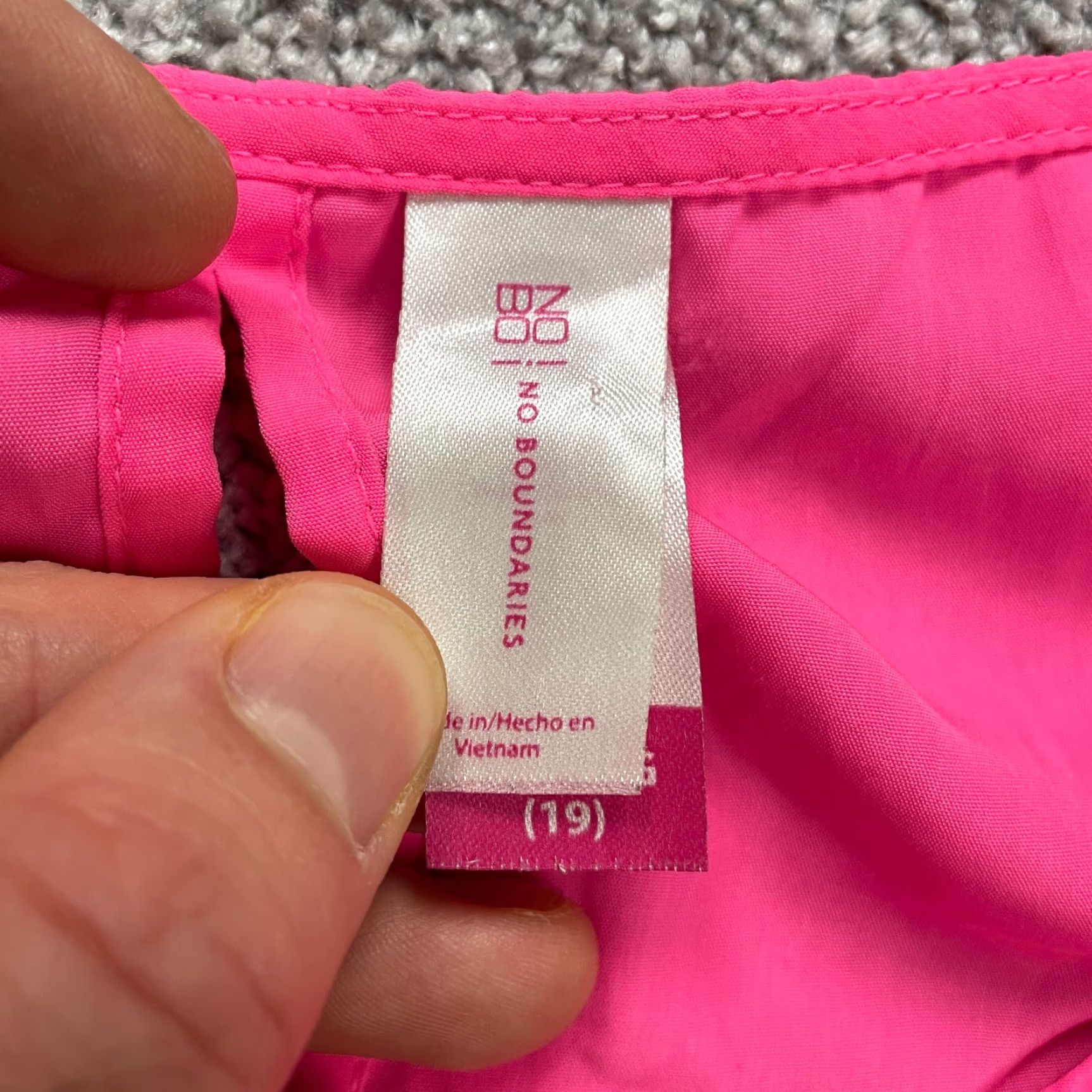 Vintage No Boundaries Camisole Tank Top Womens 2XL Pink Spaghetti V-Neck Sleeveless Casual Relaxed Modern Size XXL / US 16-18 / IT 52-54 - 5 Thumbnail