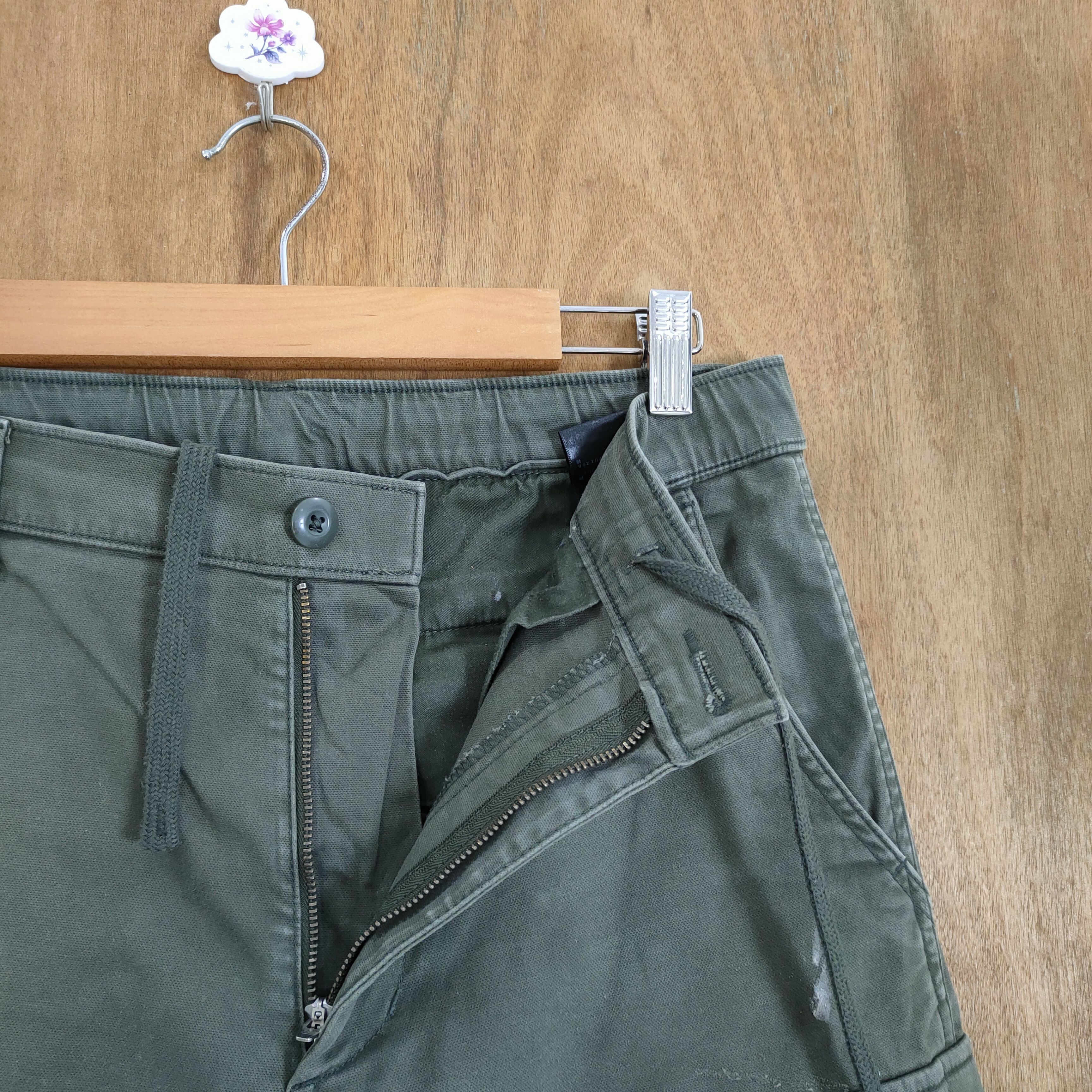 Japanese Brand JAPANESE BRAND GREEN EASY CARGO PANTS Size US 29 - 9 Thumbnail