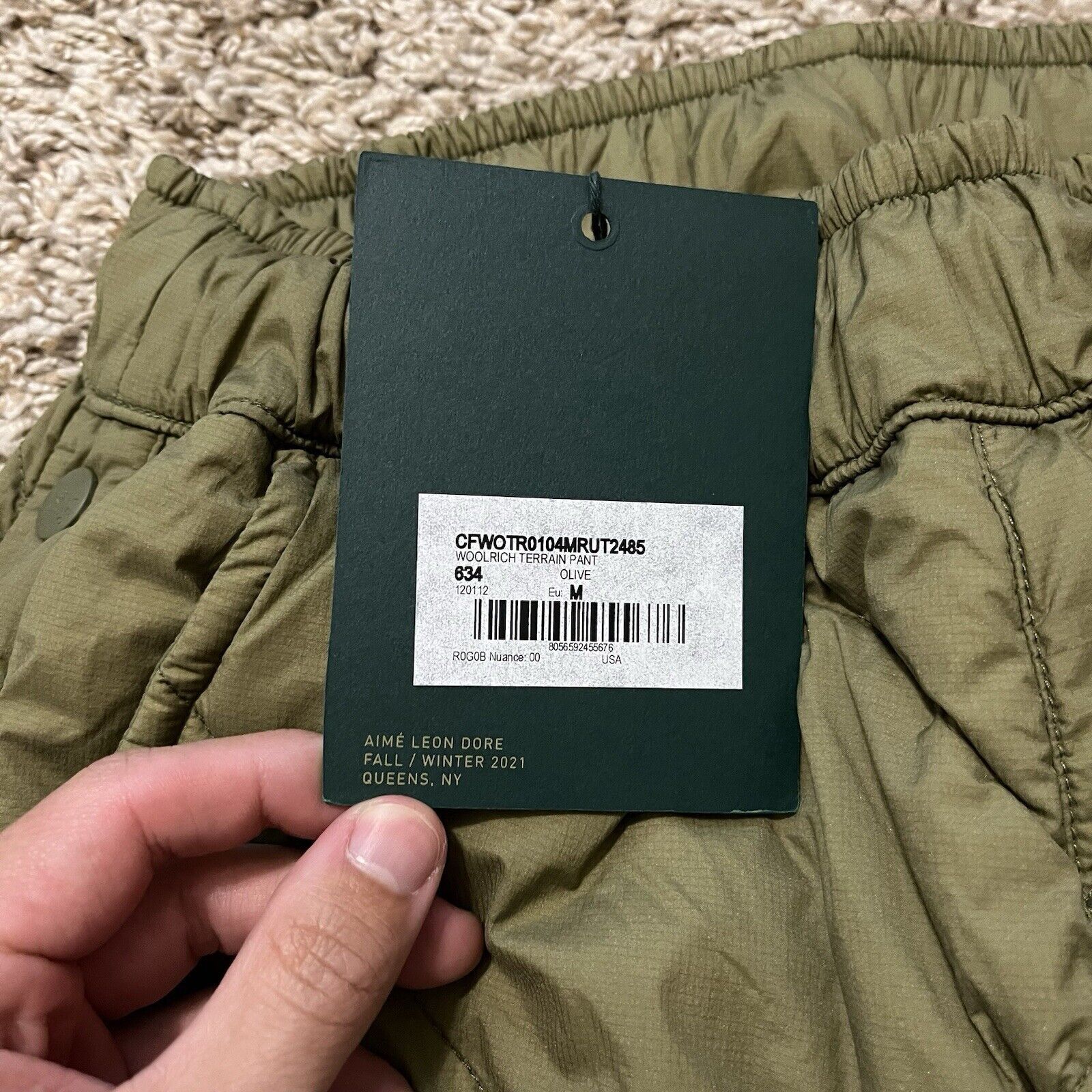 Aime Leon Dore × Woolrich Woolen Mills NEW Terrain FW21 Duck Down Puffer Quilted Pants Small Size US 30 / EU 46 - 3 Thumbnail