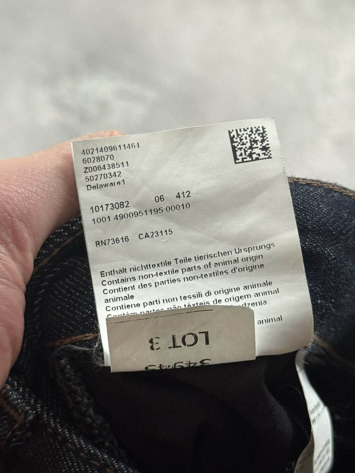 Hugo Boss Hugo Boss 32/30 dark blue denim pants jeans trousers 👖 Size US 32 / EU 48 - 13 Thumbnail