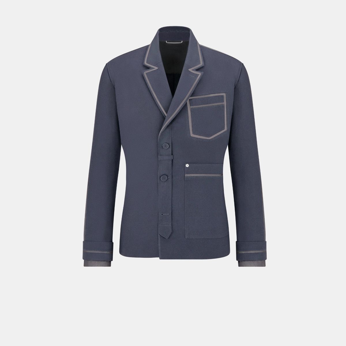 Dior o1bcso1str1224 Gardener's Jacket in Anthracite Grey Size US XL / EU 56 / 4 - 1 Thumbnail