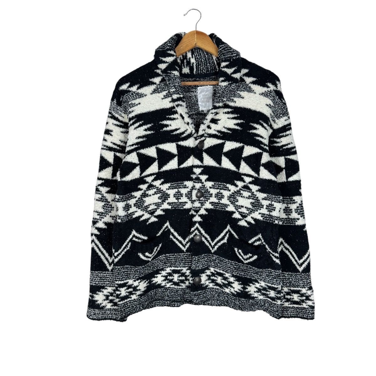 Native ☀️POWER TO THE PEOPLE NAVAJO CARDIGAN JACKET Size US L / EU 52-54 / 3 - 2 Thumbnail