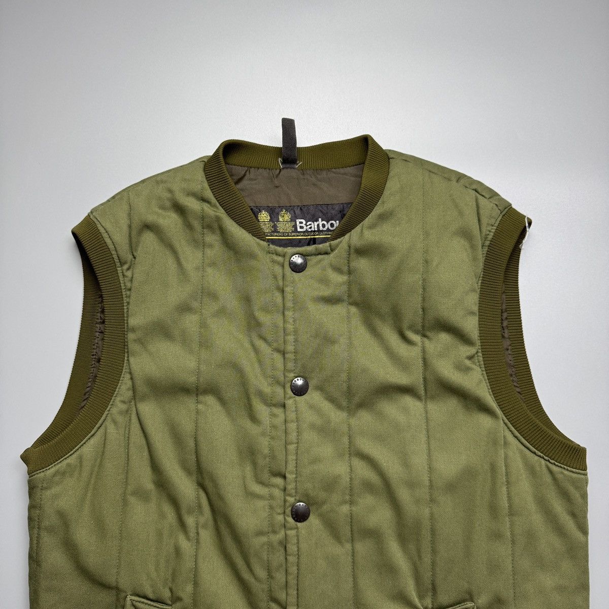 Barbour Barbour - Trekker Quilted Army Green - Vest Size US S / EU 44-46 / 1 - 6 Thumbnail