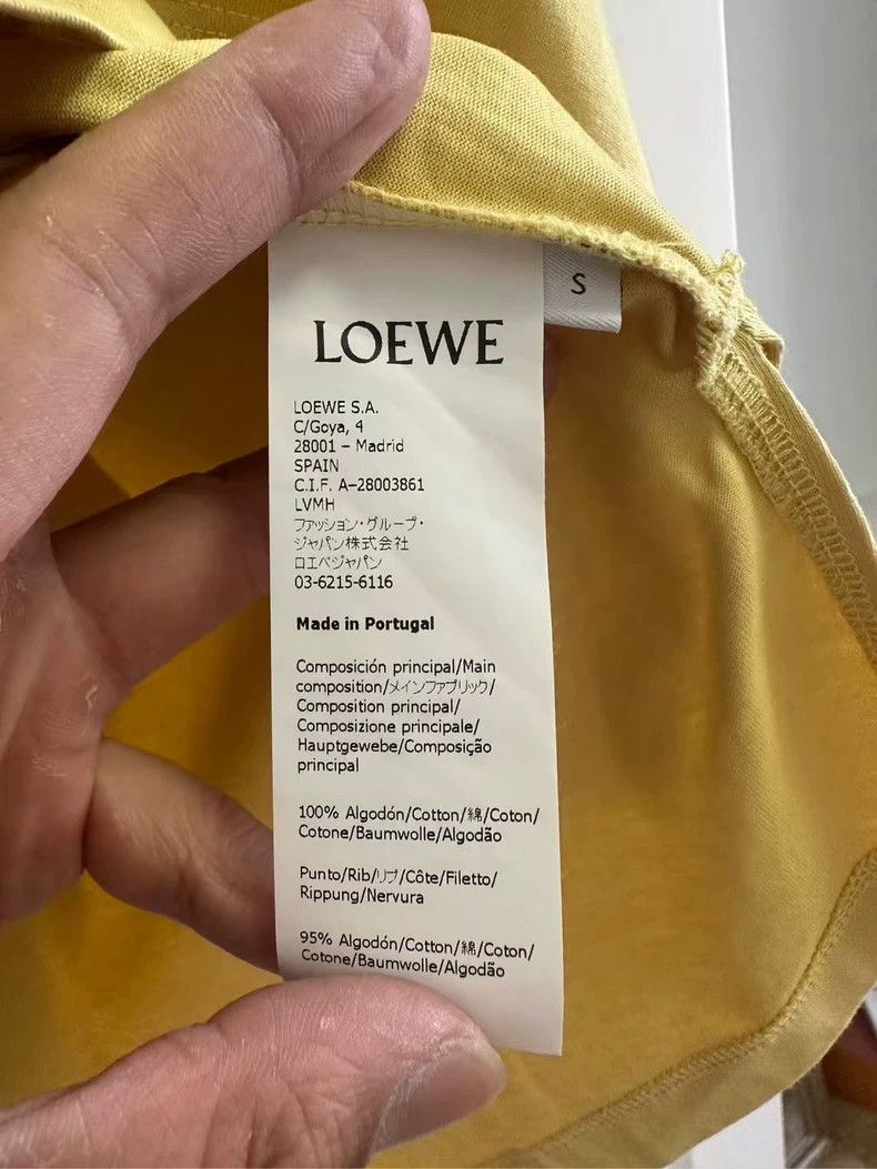 Loewe LOEWE Embroidered logo short sleeves Size S / US 4 / IT 40 - 3 Thumbnail