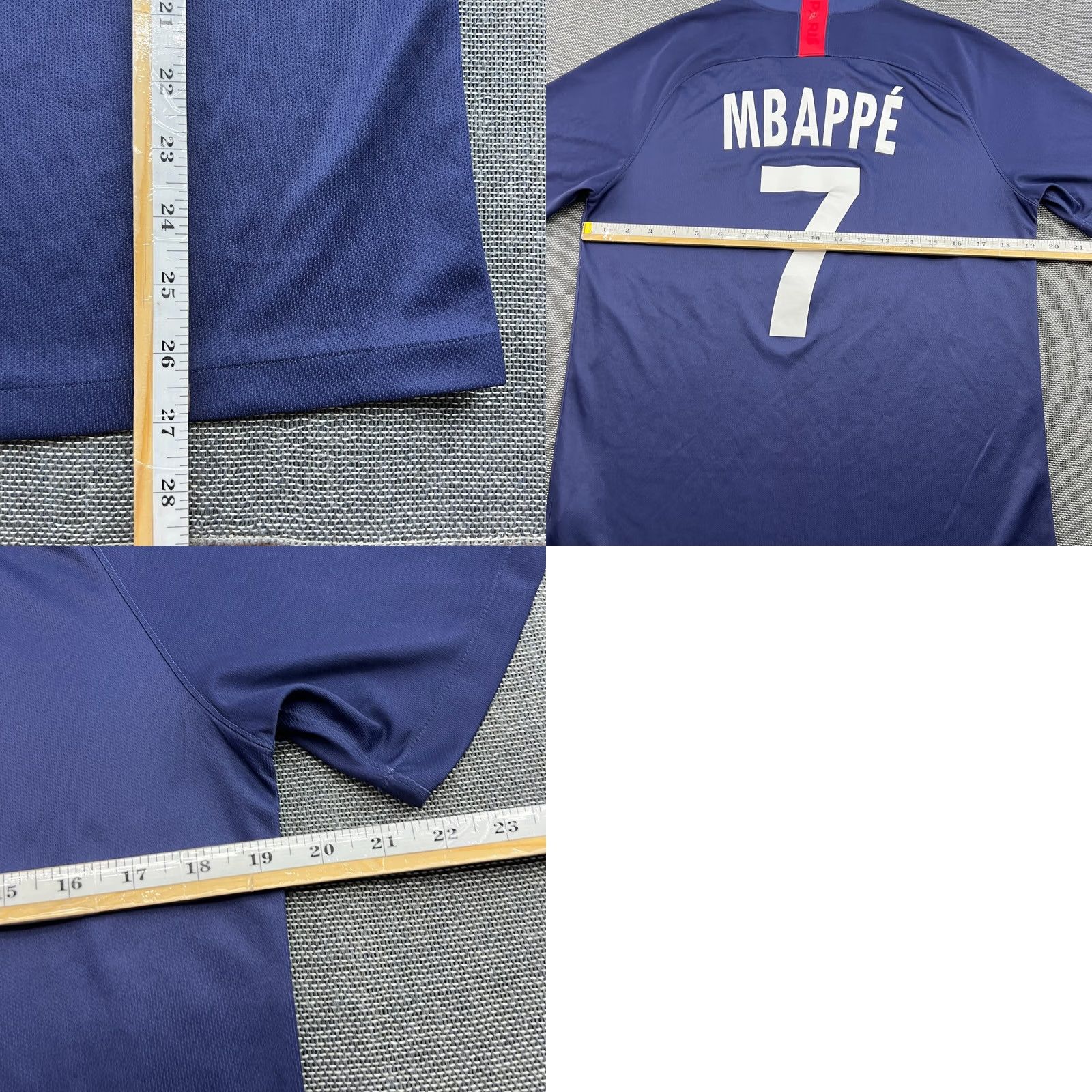 Nike Nike PSG 2019 2020 Home Mbappe #7 Football Jersey Mens Medium NIke Blue Shirt Size US M / EU 48-50 / 2 - 9 Thumbnail