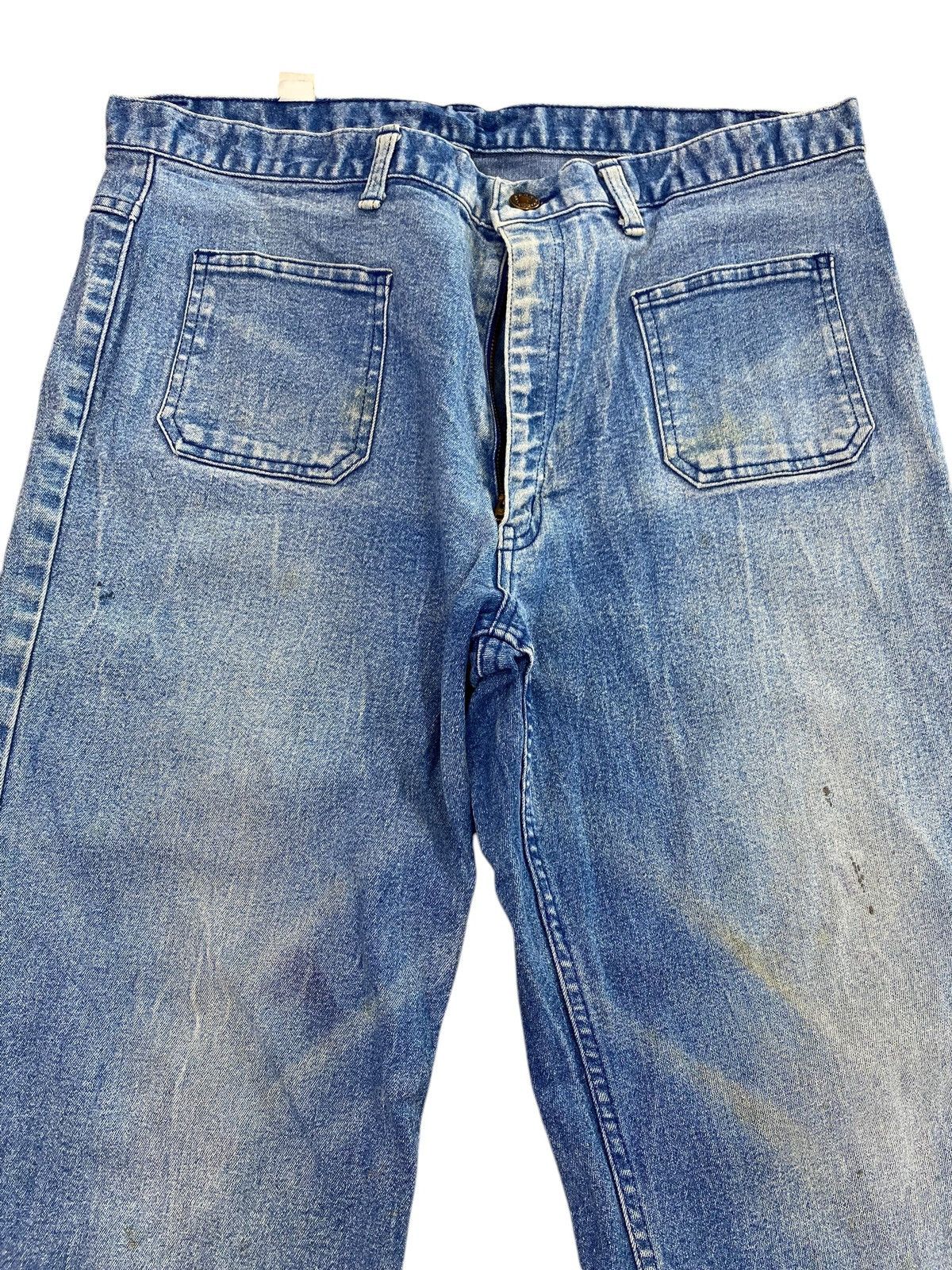 Japanese Brand Japanese Brand Bush Pant Style Loose Jeans Size US 33 - 2 Thumbnail