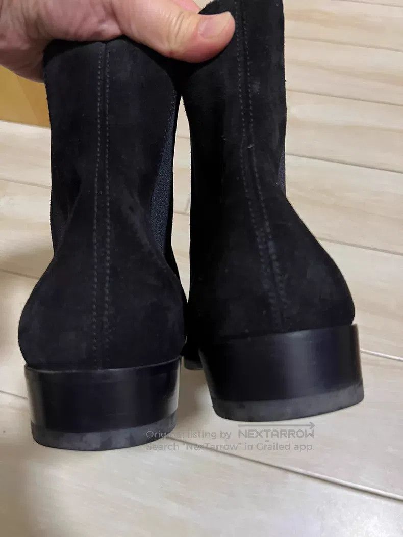 Saint Laurent Paris Saint Laurent Paris Black Suede Chelsea Boots Size US 10 / EU 43 - 5 Thumbnail