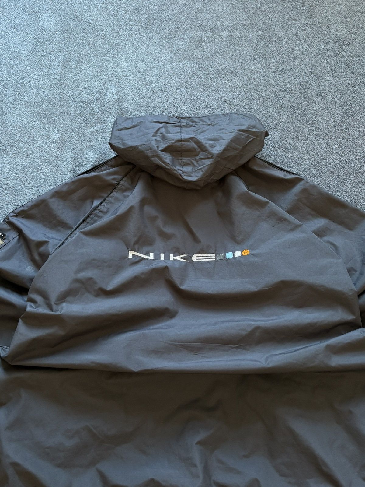 Nike 90s Nike Vintage Fleece Double Sided Big Logo Retro Jacket Size US L / EU 52-54 / 3 - 4 Thumbnail