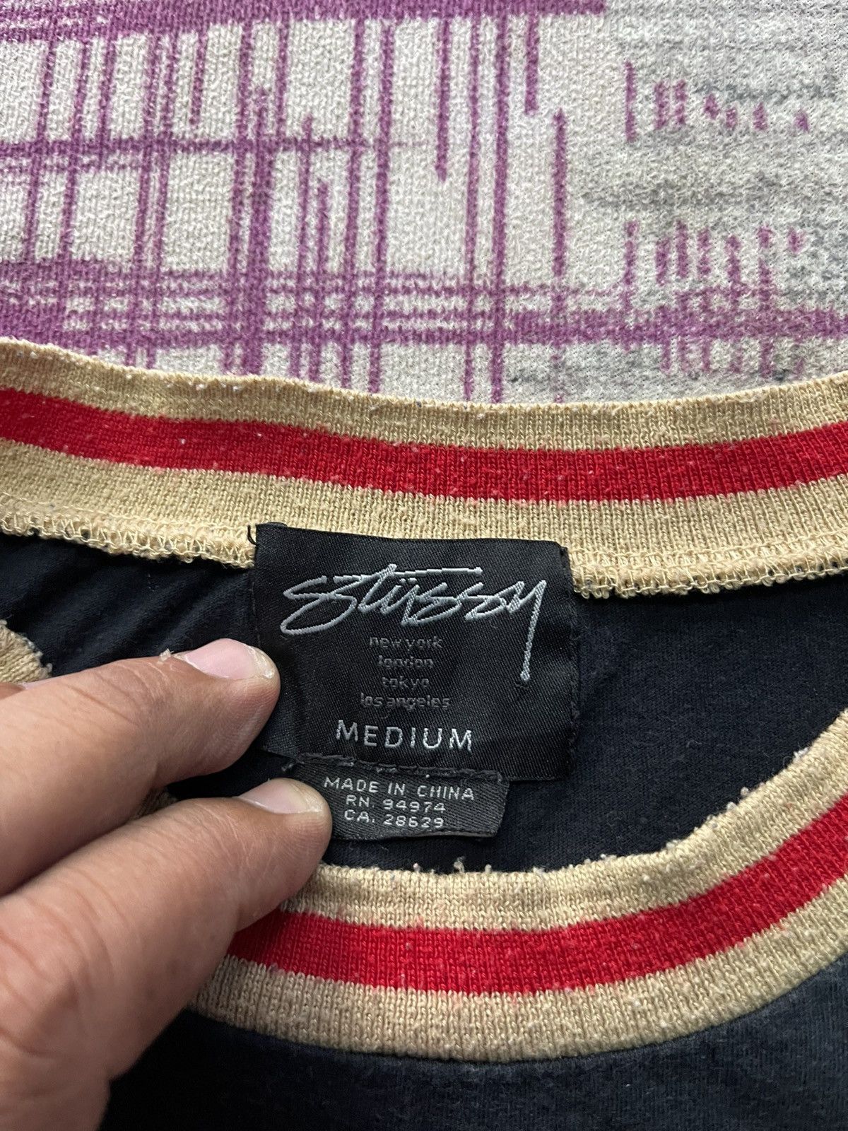 Stussy VINTAGE STUSSY TOUR VERY RARE Size M / US 6-8 / IT 42-44 - 5 Thumbnail
