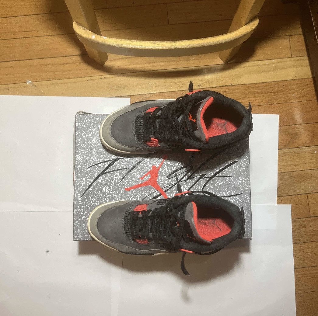 Jordan Brand Jordan 4 Retro Infrared Size US 9.5 / EU 42-43 - 3 Thumbnail
