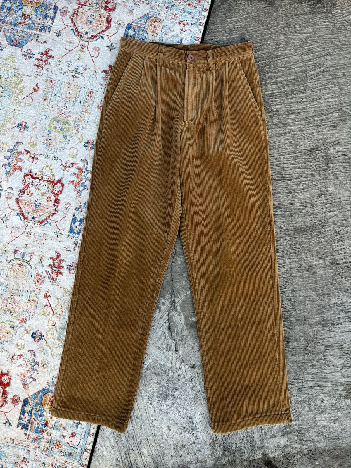 Versace × Vintage Vintage A.VERSACE Corduroy Pant Size US 29 - 1 Thumbnail