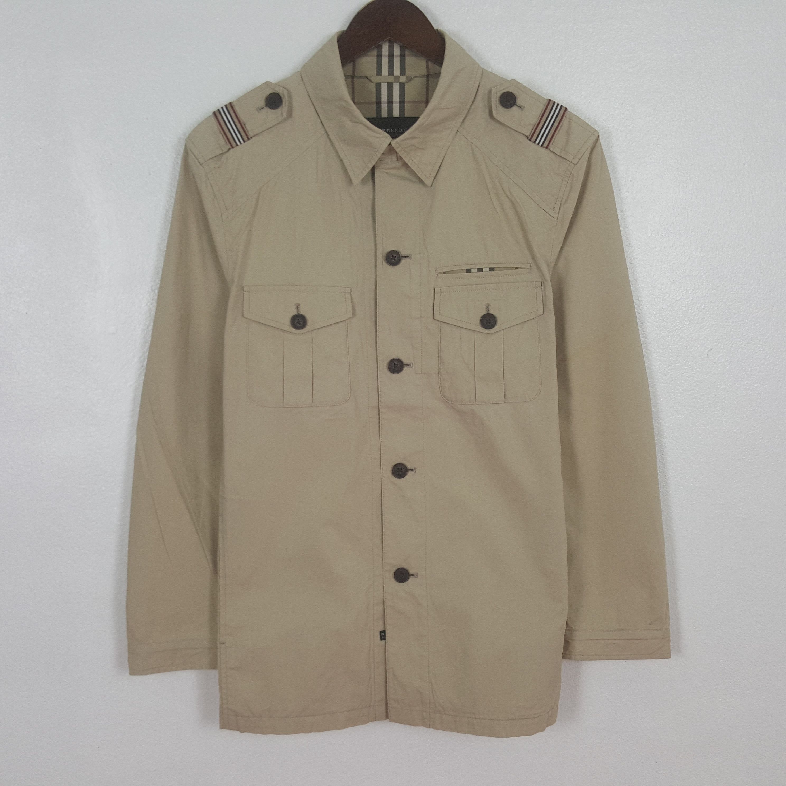 Burberry Vintage Burberry Black Label Button Up Jacket Size US M / EU 48-50 / 2 - 3 Thumbnail
