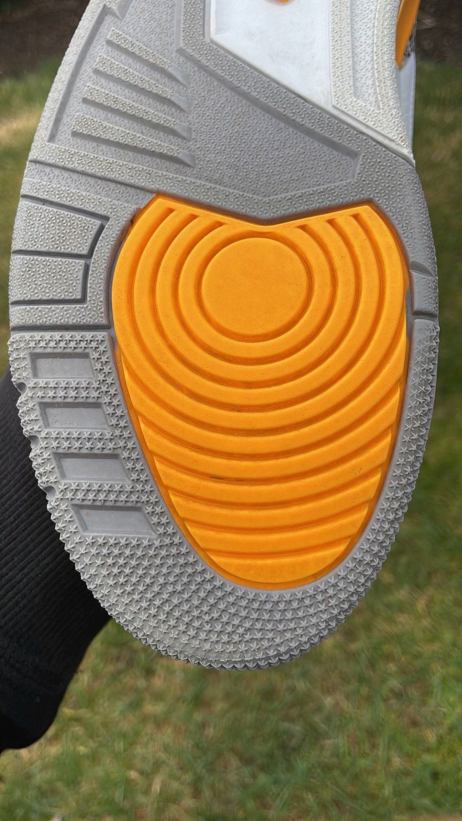Jordan Brand × Nike 10W/8.5M - Air Jordan 3 Retro Laser Orange Size Size US 8.5 / EU 41-42 - 7 Thumbnail