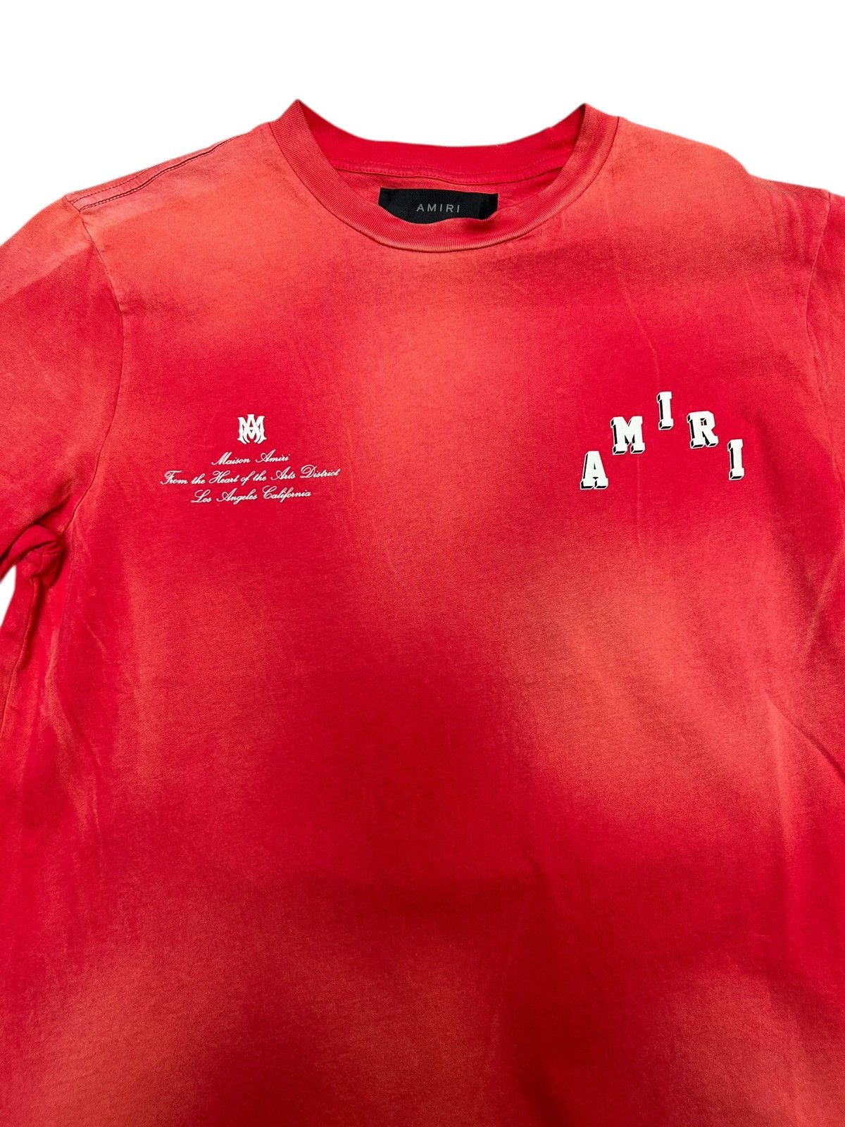 Amiri Amiri Collegiate Tee - BNWT Size Small Size US S / EU 44-46 / 1 - 2 Thumbnail