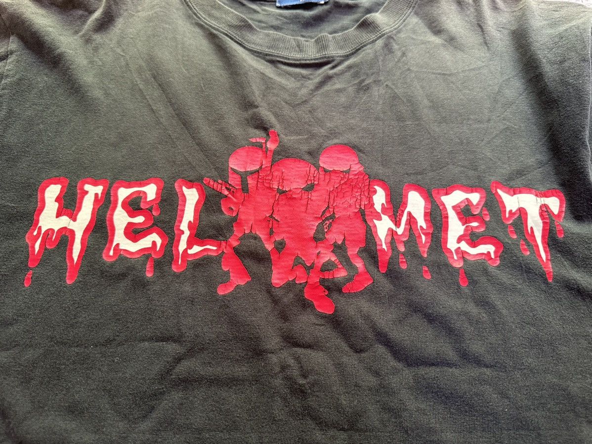 Band Tees Vtg 90’s HELMET Meantime tour Sunfaded Tee M Size US M / EU 48-50 / 2 - 7 Thumbnail