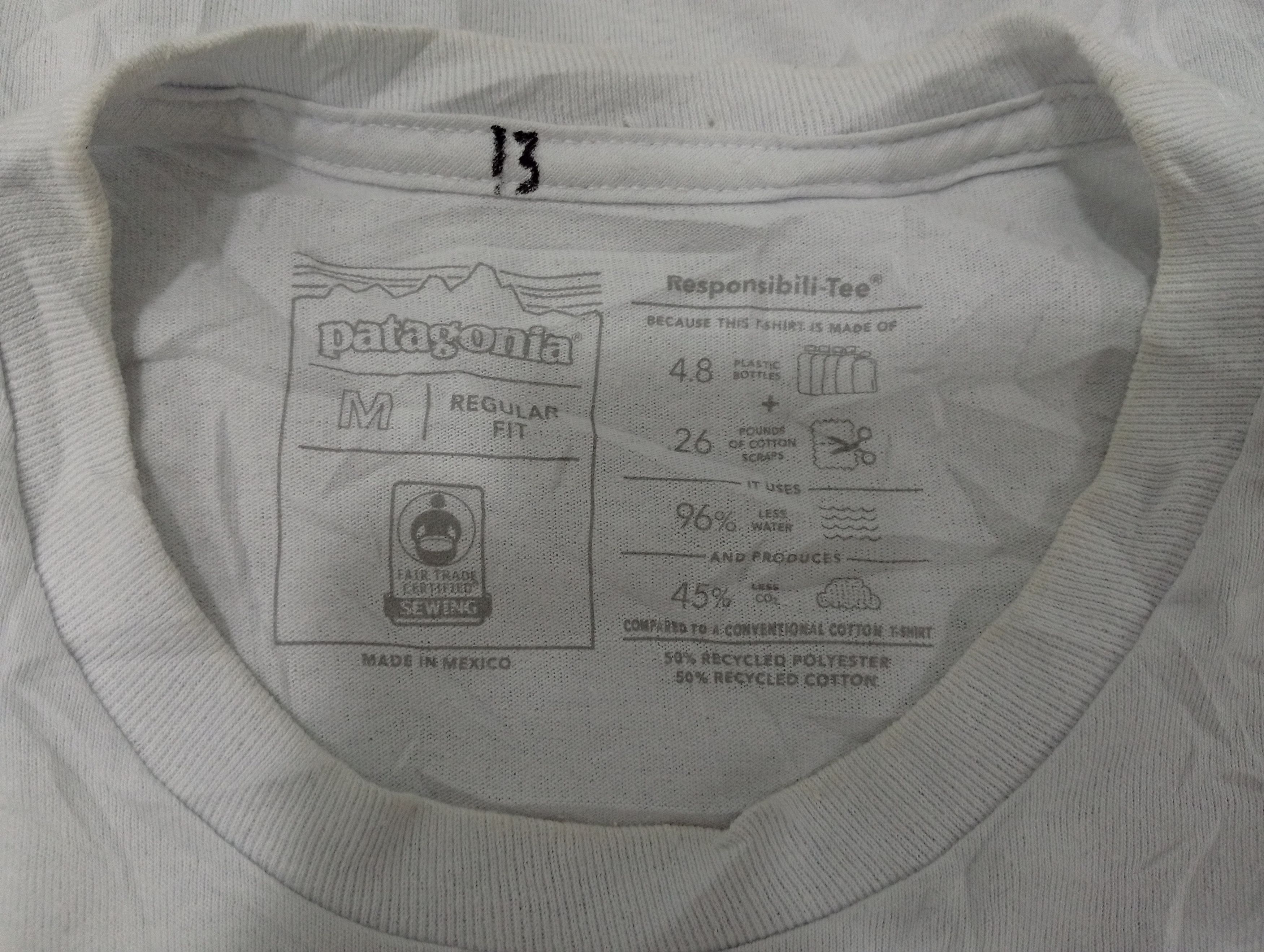 Patagonia 🔥🔥Patagonia Spellout Logo Pocket T-Shirt Size US M / EU 48-50 / 2 - 21 Thumbnail