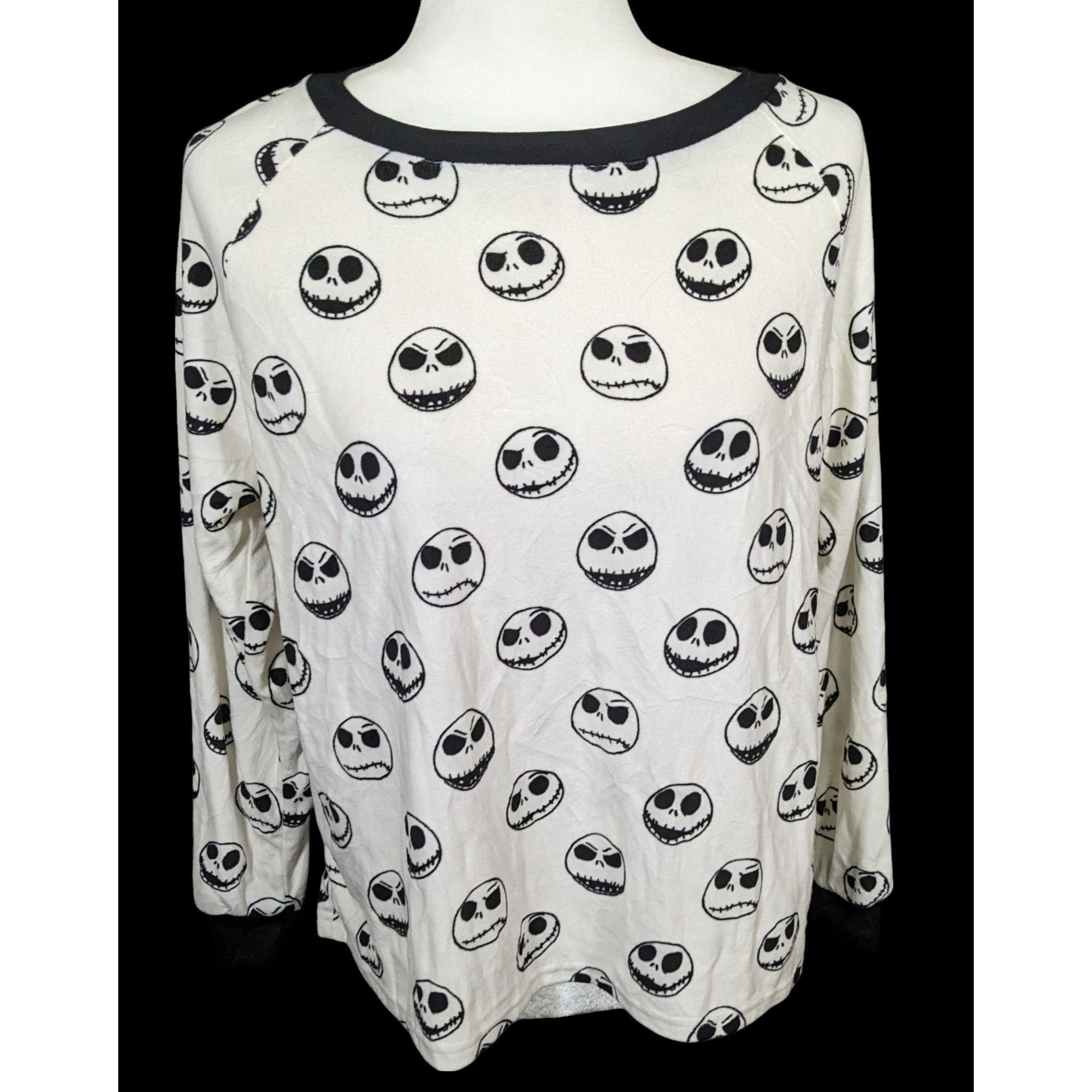 Disney Spooky Disney Jack Skellington Pajama Top Size ONE SIZE - 1 Preview