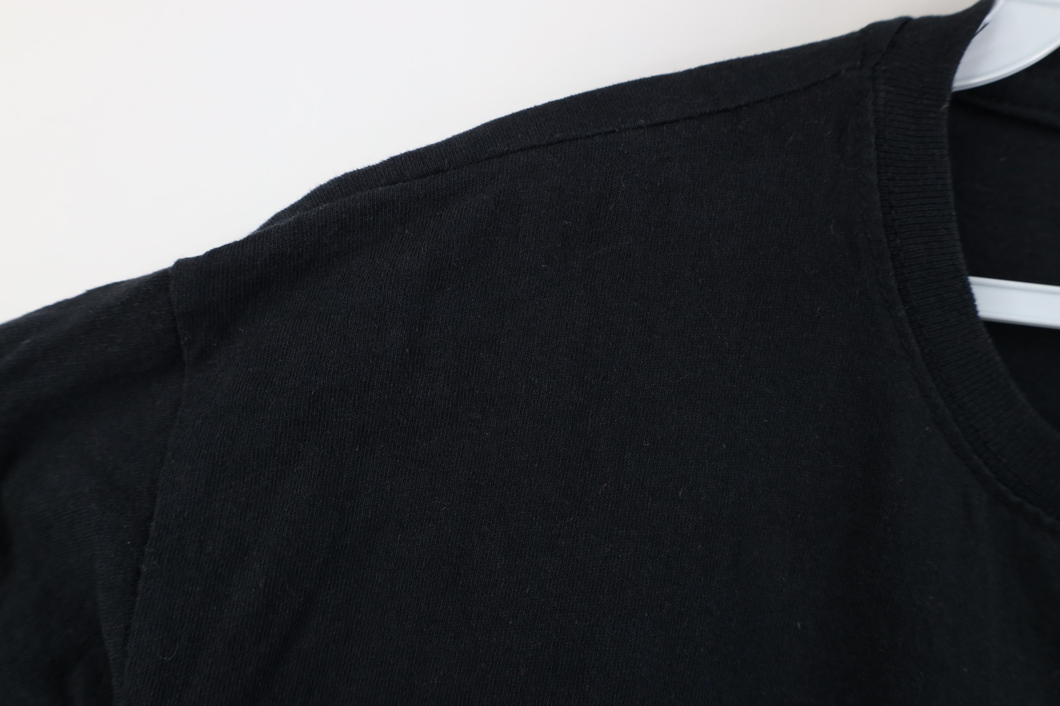 Vintage Vintage 90s Y2K Streetwear Cotton Short Sleeve T-Shirt Black Size US L / EU 52-54 / 3 - 5 Thumbnail