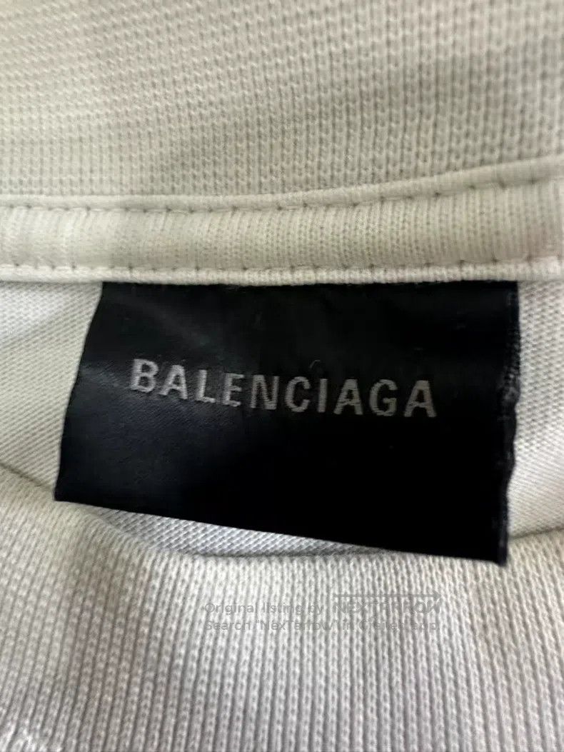 Balenciaga Balenciaga White blurred letter short-sleeve Size US XS / EU 42 / 0 - 3 Thumbnail