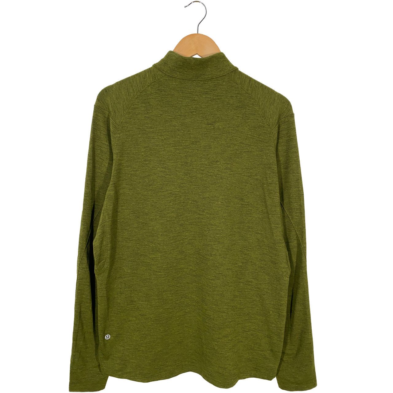 Lululemon M3CMXS - Lululemon Surge Warm Half Zip Green size L Size US L / EU 52-54 / 3 - 2 Thumbnail