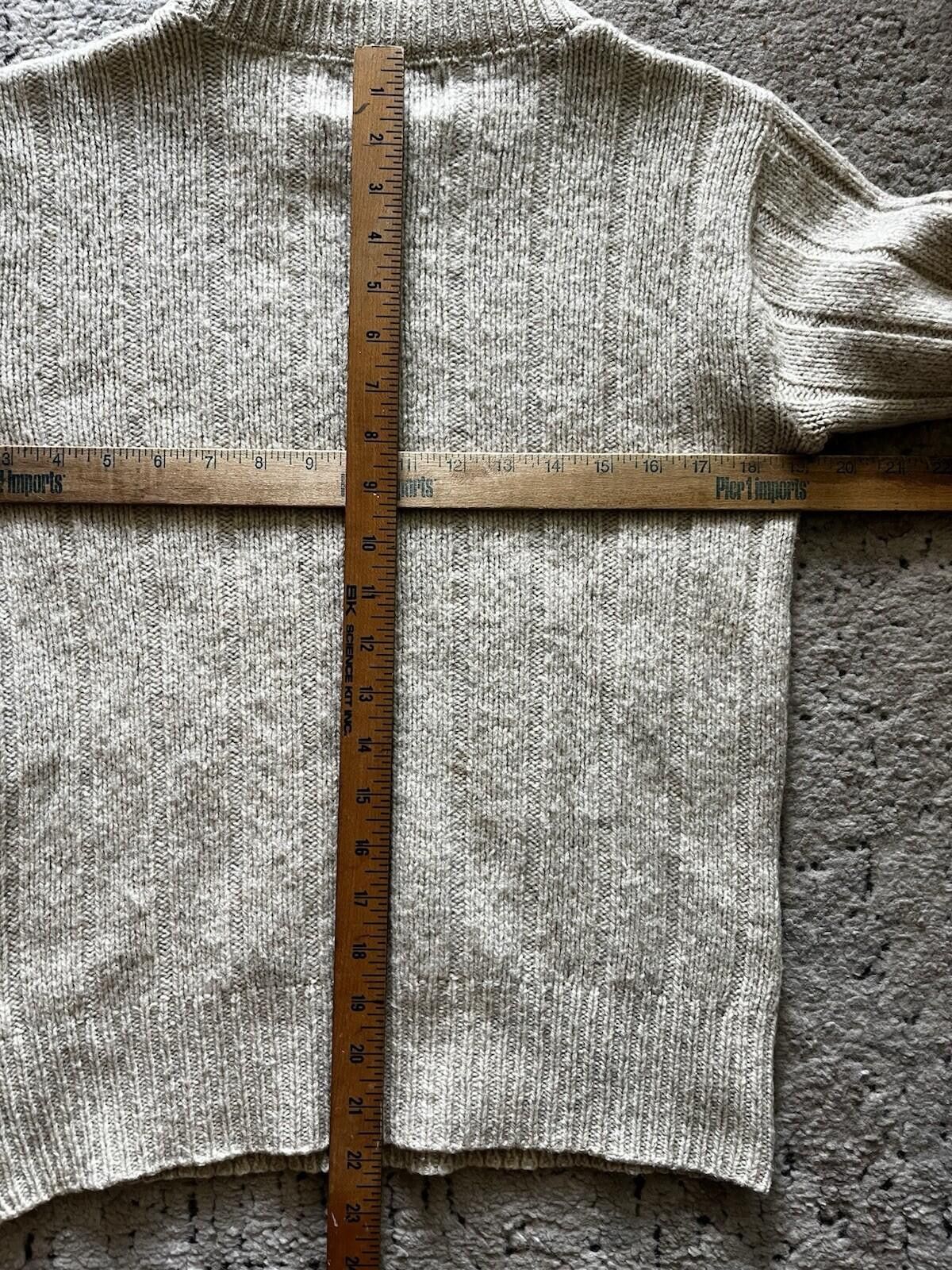 London Fog VTG London Fog Crew Neck Sweater Wool Blend Oatmeal Size M Size US M / EU 48-50 / 2 - 4 Thumbnail