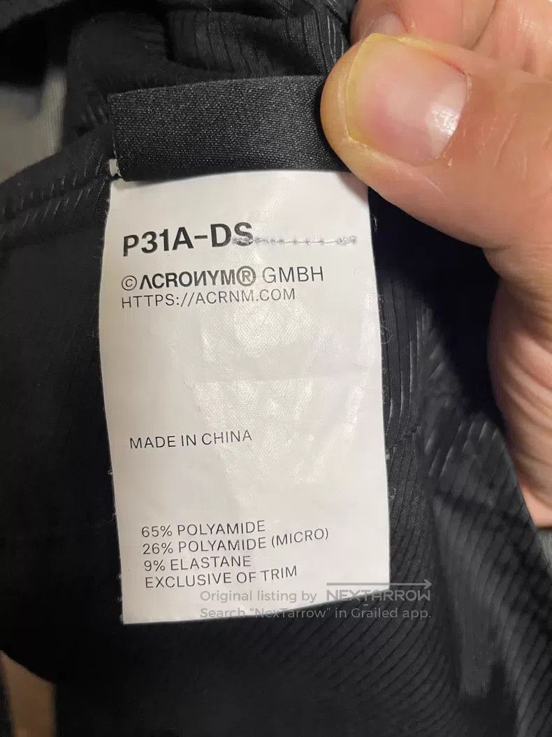 Acronym Acronym size L Utility pants Size US 32 / EU 48 - 5 Thumbnail