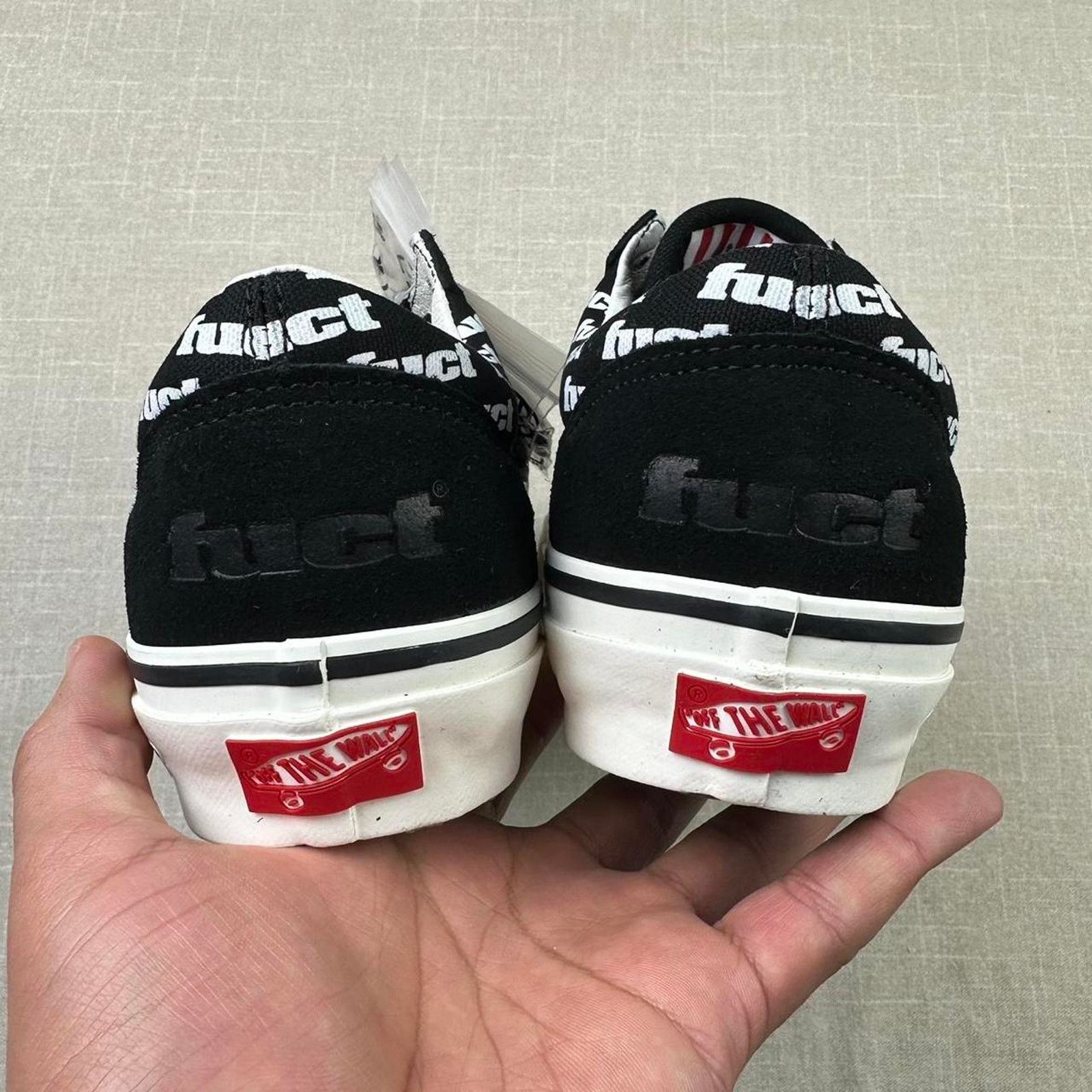 FUCT FUCT x Slam Jam x Vans Old Skool "Black Marshmallow" Size US 11.5 / EU 44-45 - 5 Thumbnail