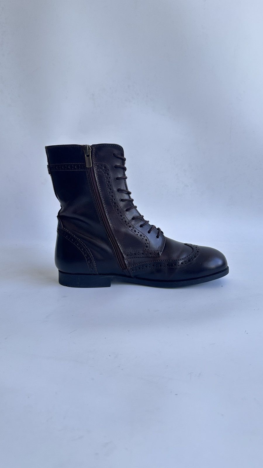 Birkenstock Rare Birkenstock Leather Brogue Boots Wingtip Zip Comfort Size US 8 / IT 38 - 11 Thumbnail