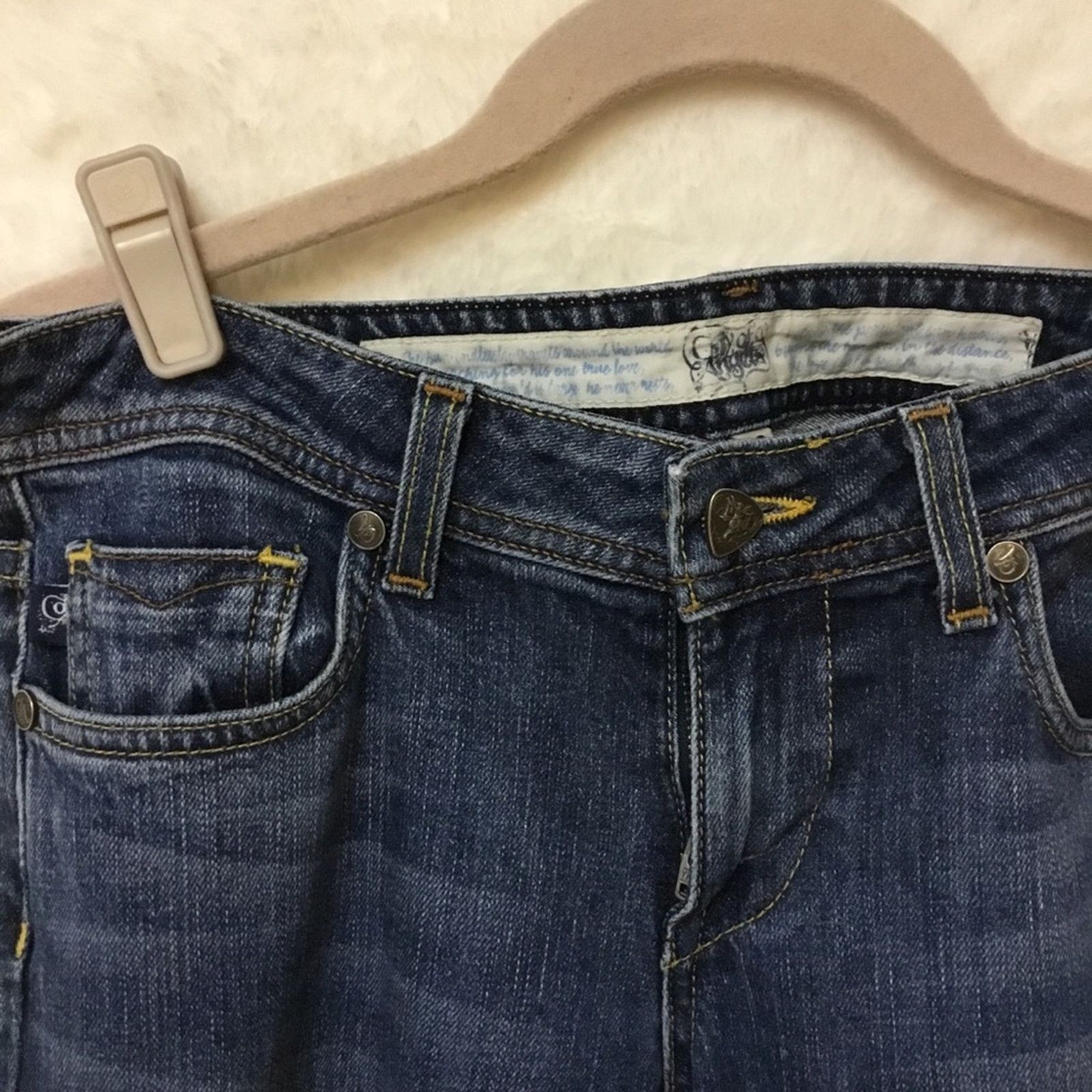 Other City of Angels Blue Rainbow Jeans Size 27" / US 4 / IT 40 - 5 Thumbnail