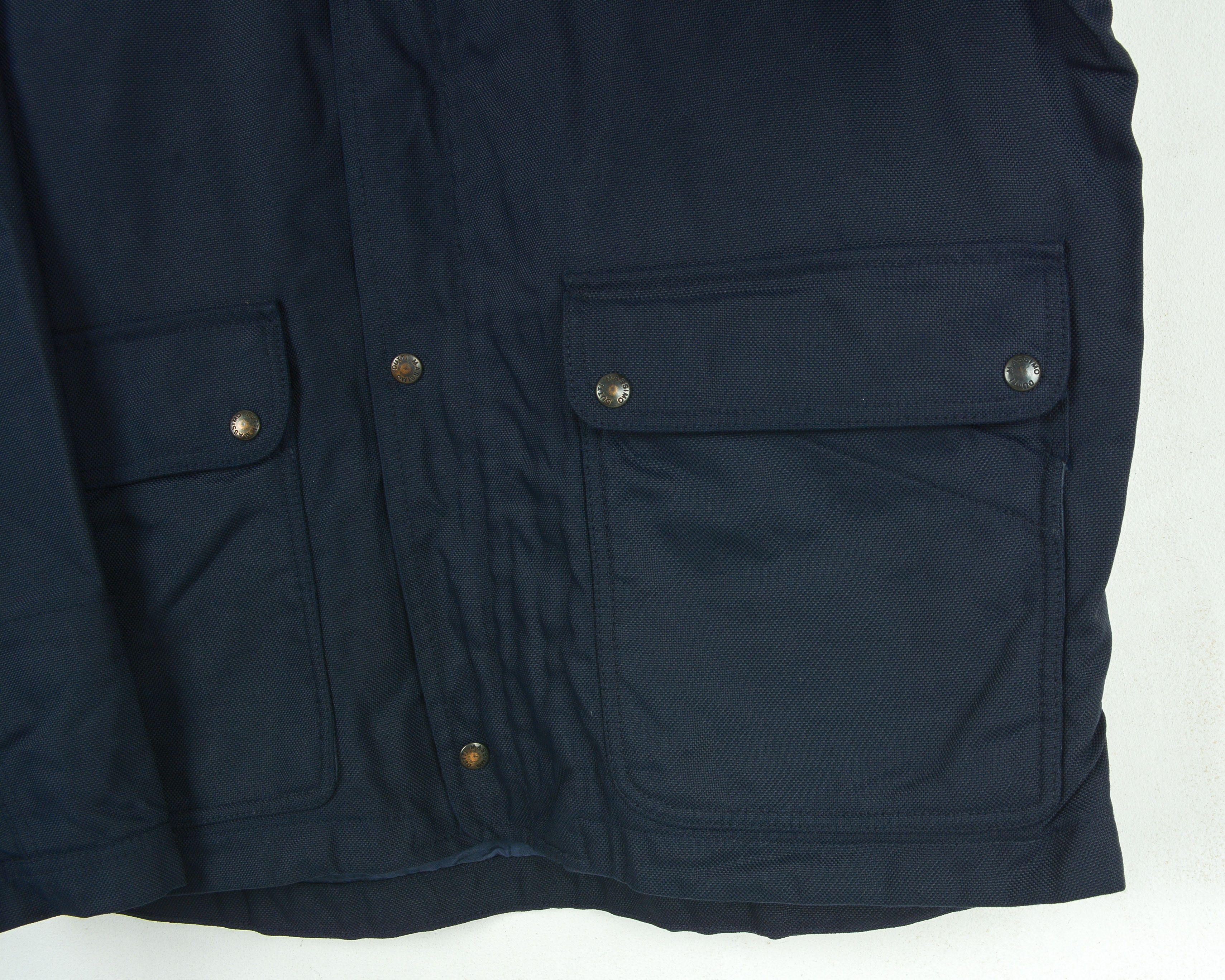 Massimo Dutti Man Jacket L Thick Lined Coat Rain Work Casual Navy Office Size US L / EU 52-54 / 3 - 4 Thumbnail