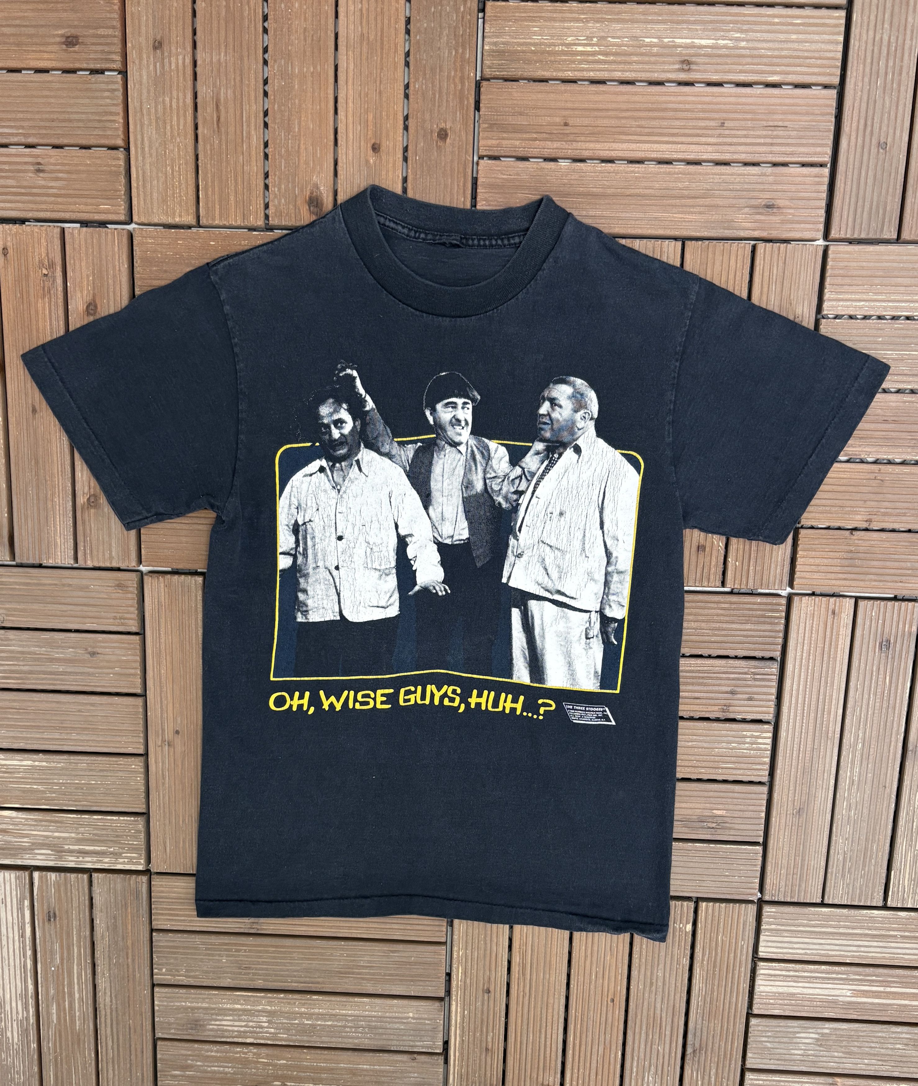 Vintage The Three Stooges Wise Guys, Huh? Vintage Tee Size US M / EU 48-50 / 2 - 1 Thumbnail