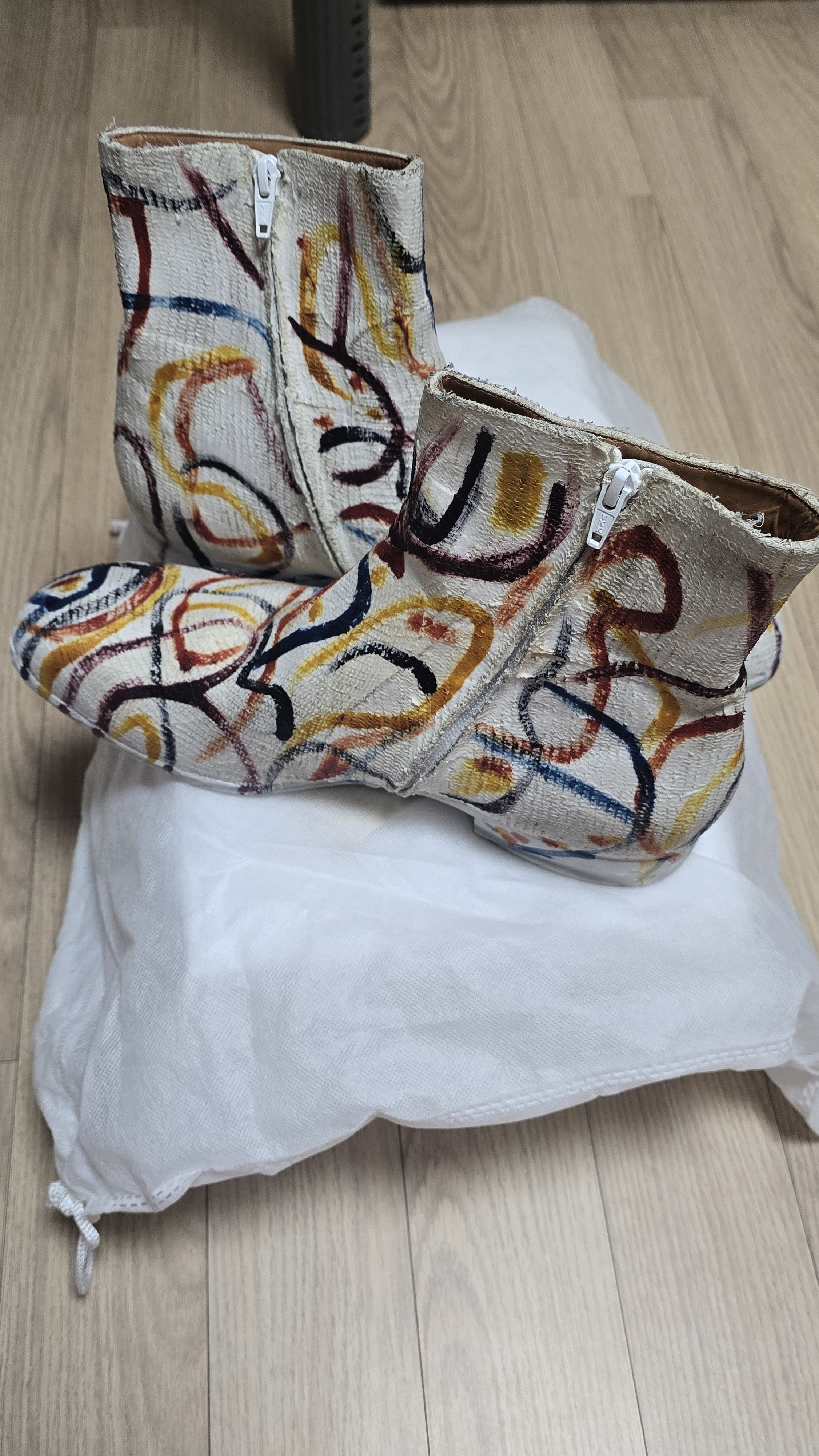 Maison Margiela maison margiela hand painted boots Size US 10 / EU 43 - 6 Thumbnail