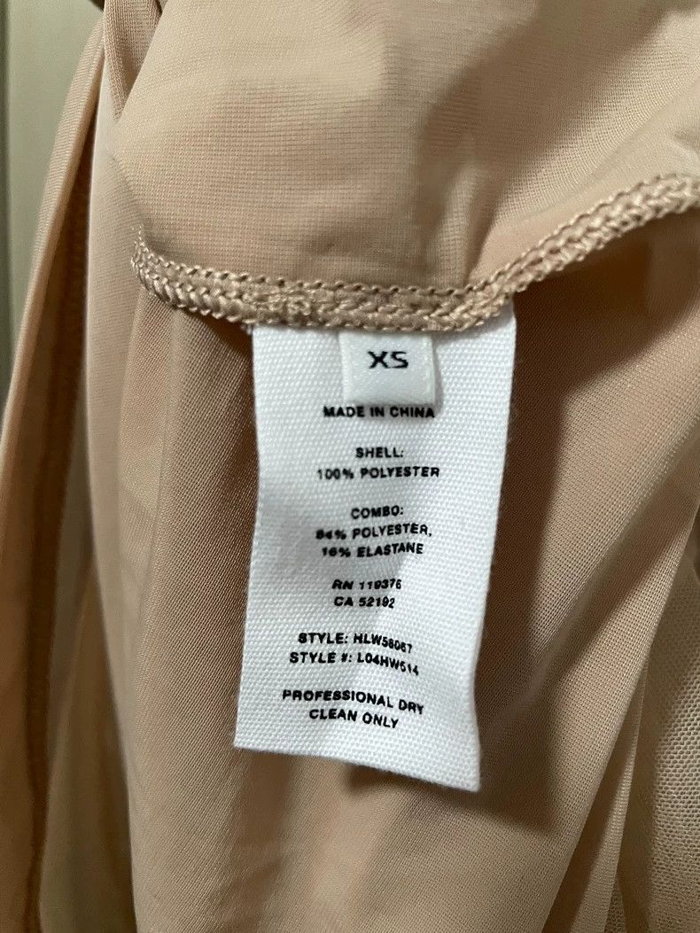 HELMUT LANG Skin-colored long sleeves