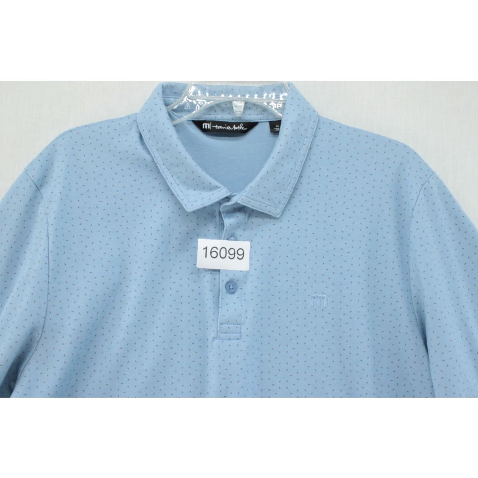 TravisMathew Travis Mathew Polo Shirt Men's Large Blue Golf Casual Short Sleeve Summer Size US L / EU 52-54 / 3 - 8 Thumbnail