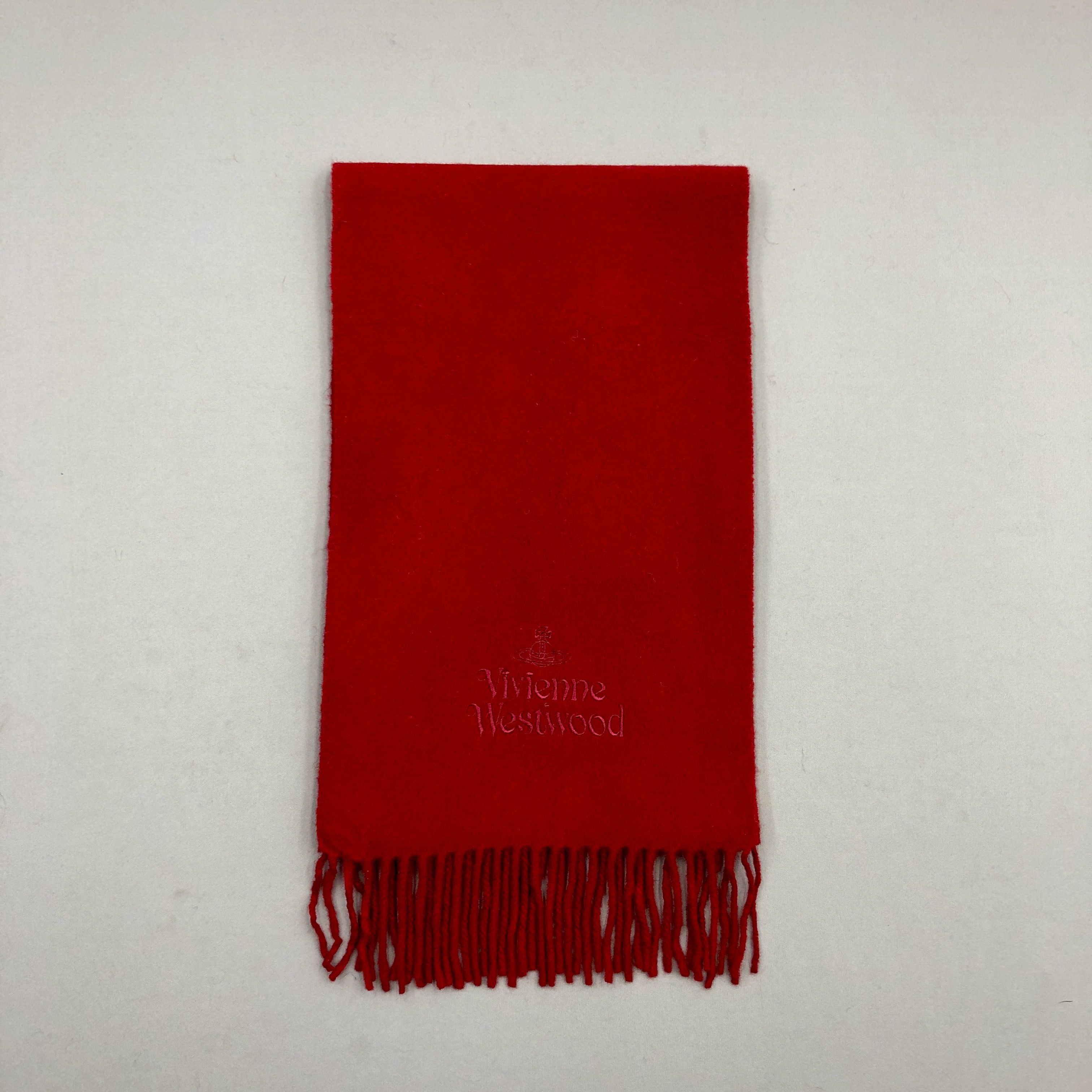 Vivienne Westwood Vintage Vivienne Westwood Scarf Orbs Muffler Wool Scarves Size ONE SIZE - 3 Thumbnail