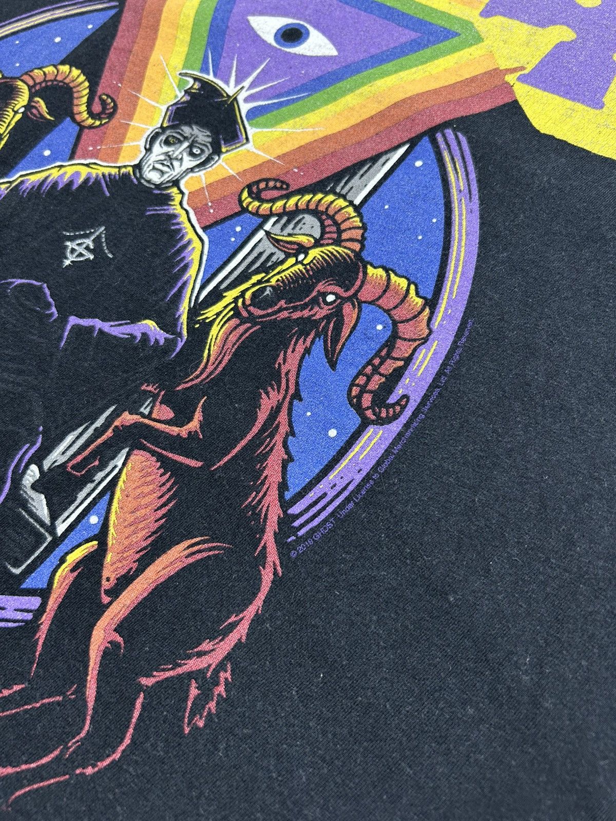 Band Tees 2018 Ghost Dark Metal Band T-Shirt 666 Size US M / EU 48-50 / 2 - 9 Thumbnail