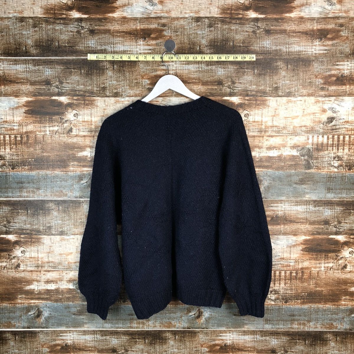 Homespun Knitwear × Japanese Brand × Vintage Japanese Dark Blue vintage sweatshirt Knitwear #A1707 Size US M / EU 48-50 / 2 - 10 Thumbnail