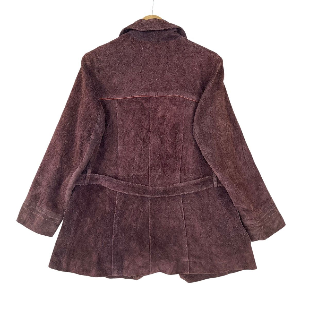 Genuine Leather × Vintage Vintage 70s Suede Leather Made In Taiwan Size US M / EU 48-50 / 2 - 7 Thumbnail