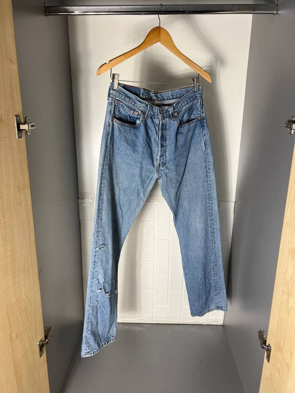 Levi's VINTAGE LEVIS 501 CLOTHING DENIM JEANS RETRO CASUAL Y2K 90s Size US 31 - 6 Thumbnail