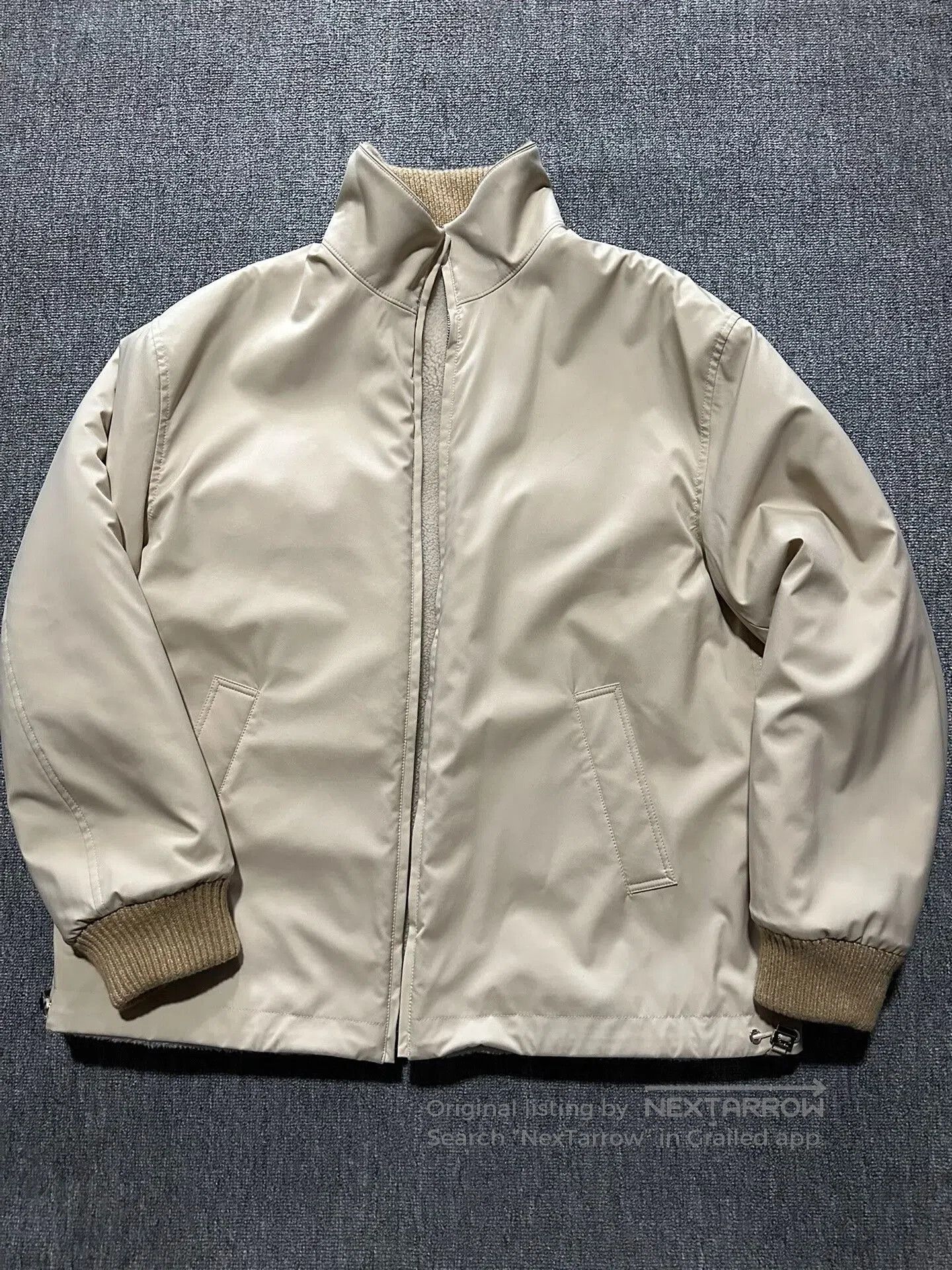 Loro Piana luxurious cashmere-silk oversized jacket. Size US L / EU 52-54 / 3 - 5 Thumbnail