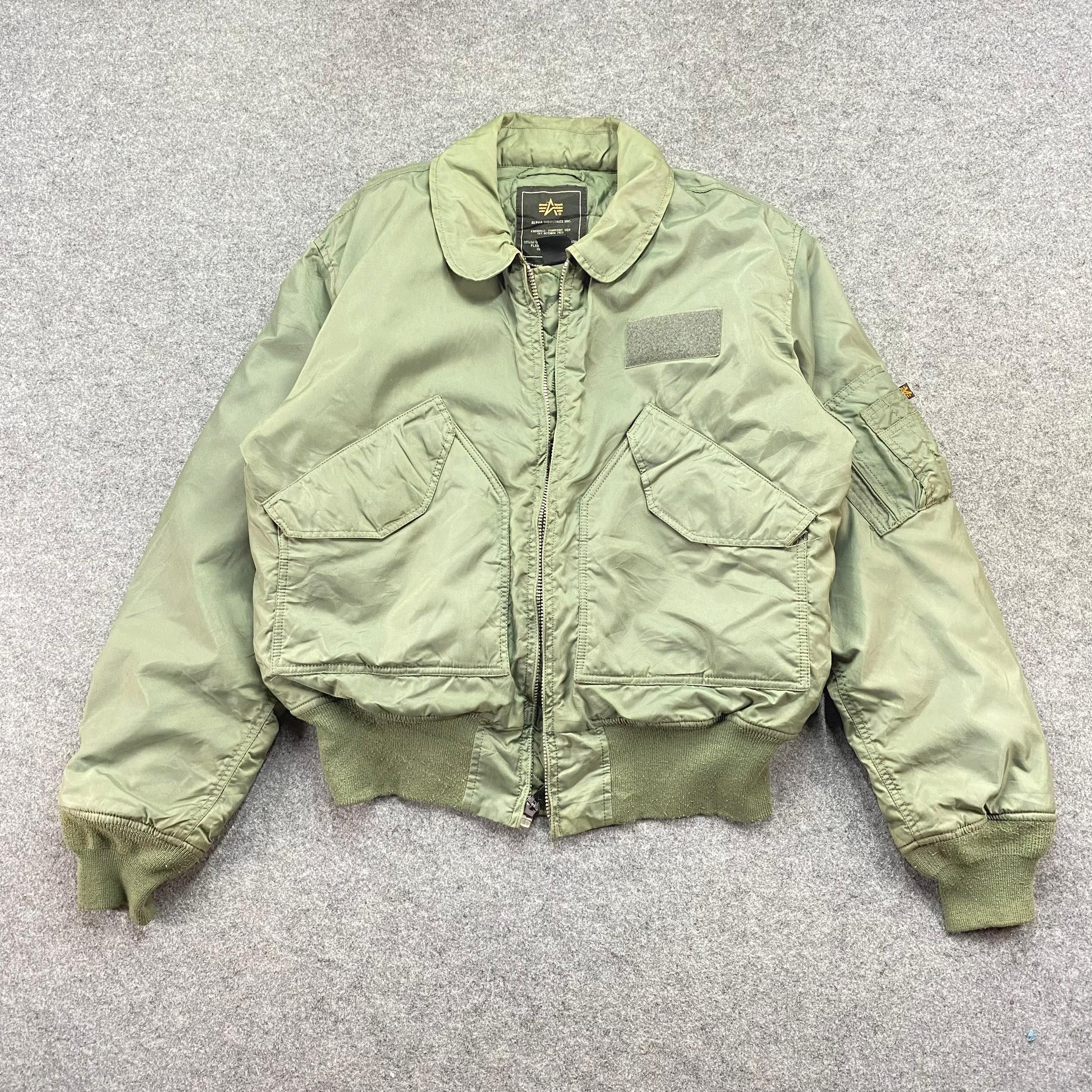 Alpha Industries Vintage Alpha Industries Fylers Bombers Jacket Size US XL / EU 56 / 4 - 1 Thumbnail