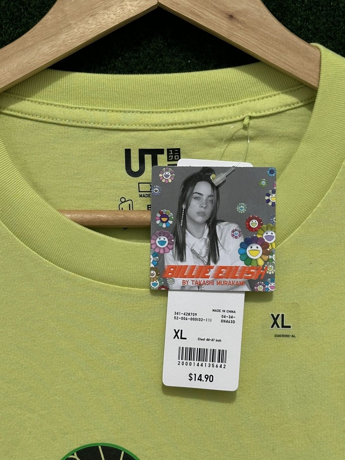 Takashi Murakami BILLIE EILISH x Takashi Murakami x Uniqlo Over size Tshirt Size US XL / EU 56 / 4 - 2 Thumbnail