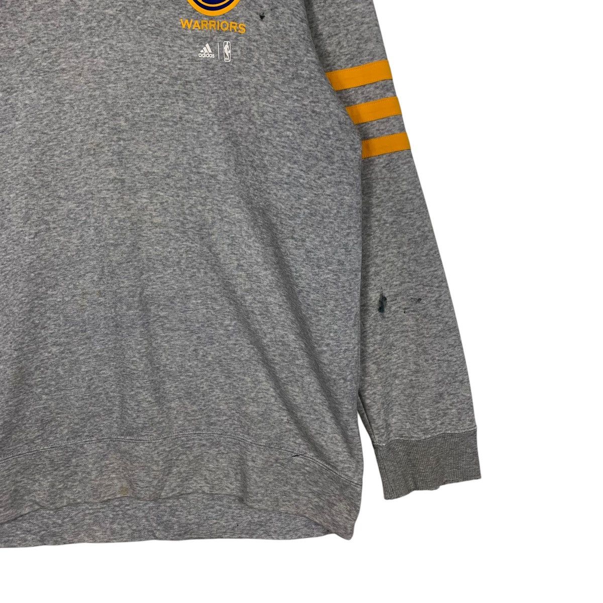 Adidas ADIDAS NBA WARRIORS Pullover Hoodies Sweatshirt #1965-C85 Size US M / EU 48-50 / 2 - 4 Thumbnail
