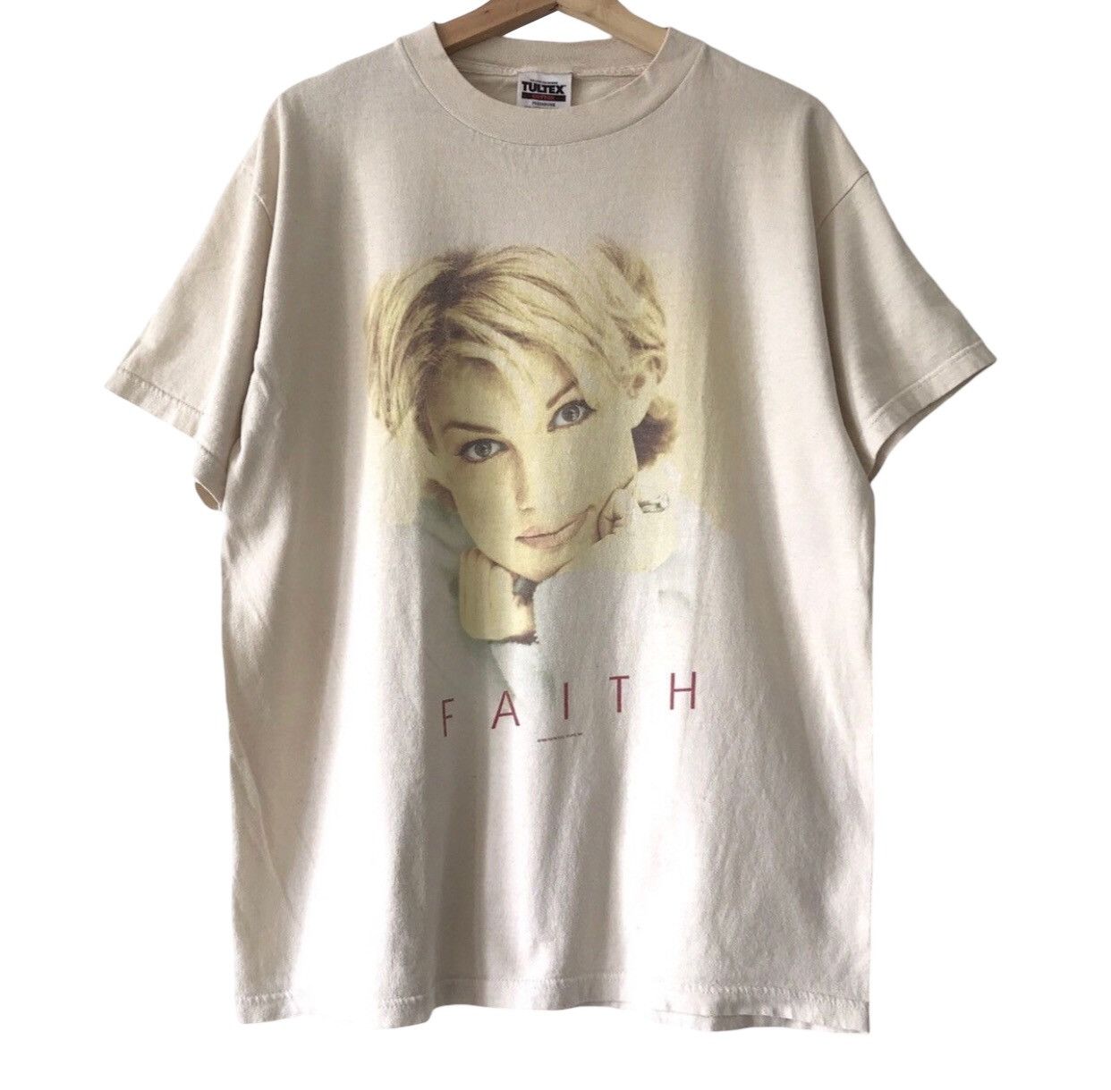 Band Tees × Tultex × Vintage Faith Hill Vintage 1998 Country Singer Tour Tee L Size US L / EU 52-54 / 3 - 1 Thumbnail