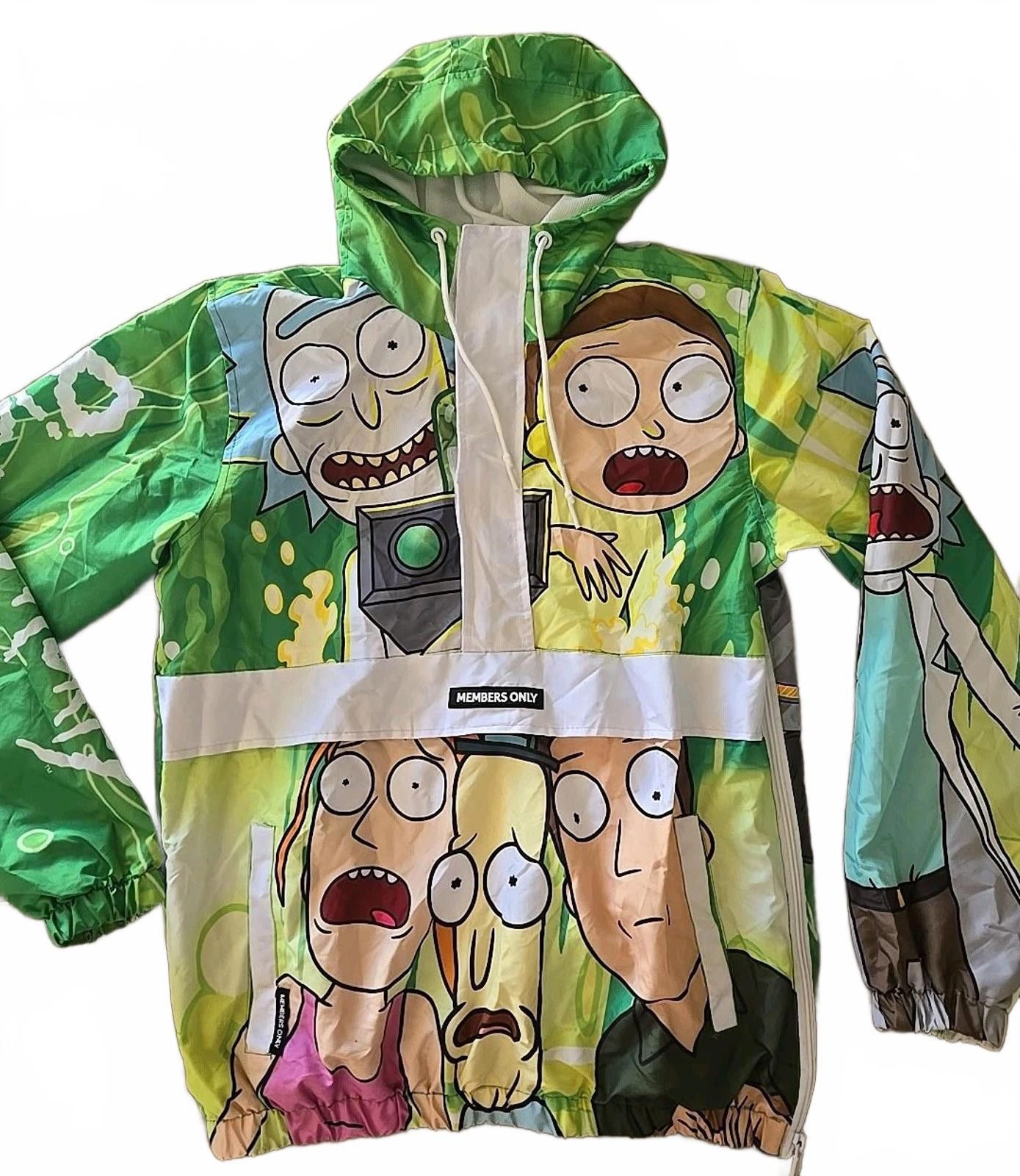 Members Only Members Only Rick And Morty Men's Small Pullover Hoodie Size US S / EU 44-46 / 1 - 1 Thumbnail