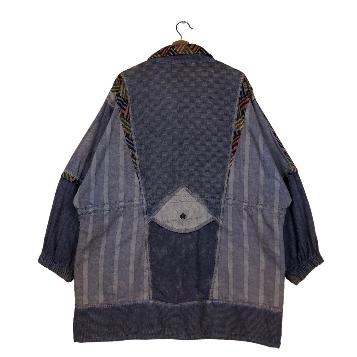 Japanese Brand × Vintage 🔥VINTAGE TRADITIONAL BUTTON JACKET NATIVE ISSEY MIYAKE JAPAN Size US M / EU 48-50 / 2 - 8 Thumbnail