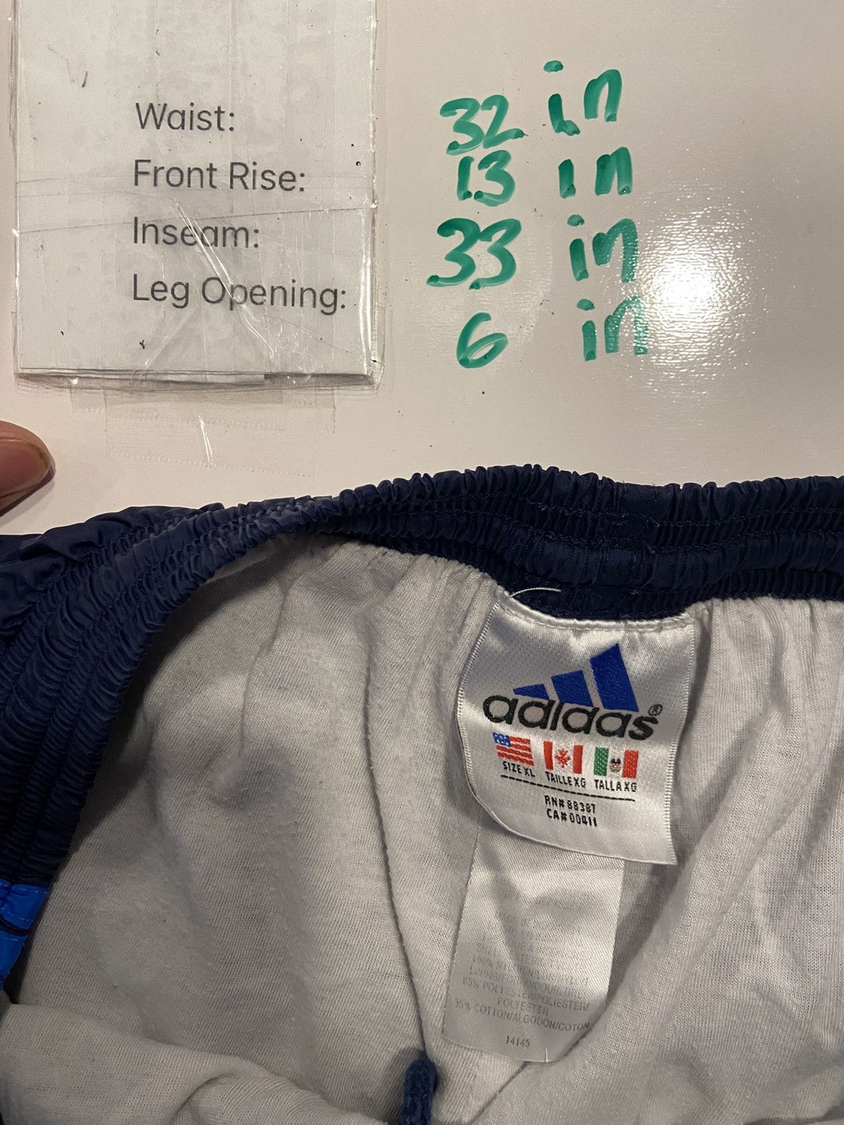 Adidas Vintage Y2K Adidas Baggy Track Pants Size US 32 / EU 48 - 4 Thumbnail