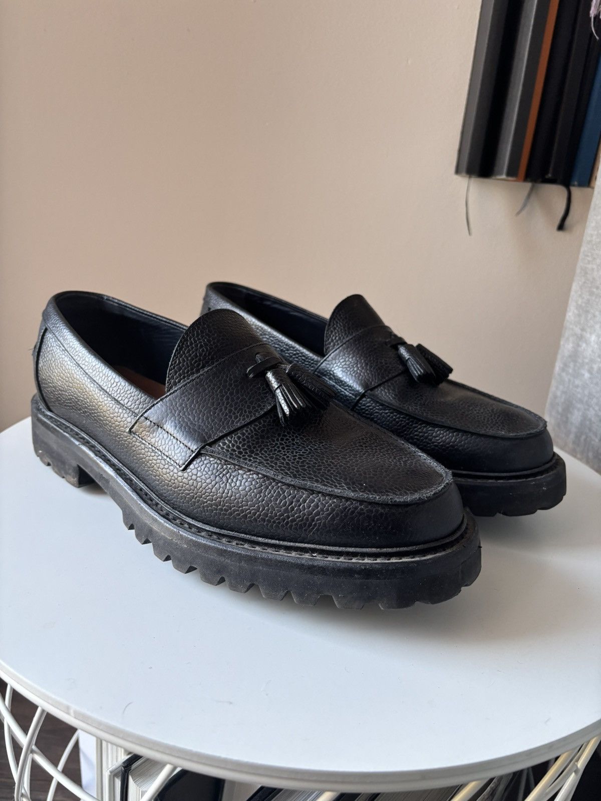 Blackstock & Weber Lug Sole Tassle Loafer